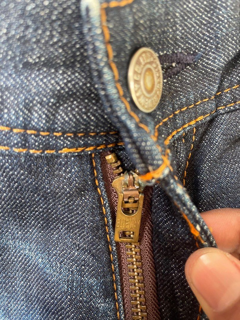 Japanese Brand × Vintage Blue Way Nippon Faded Wash Denim Pants Size US 32 / EU 48 - 4 Thumbnail