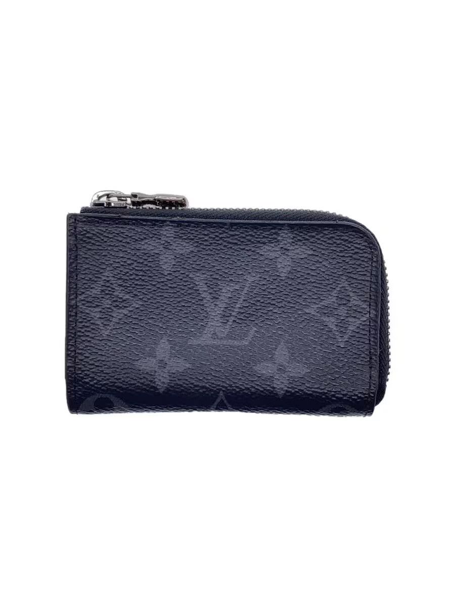 Louis Vuitton Louis Vuitton Monogram Eclipse Porte Monnaie Jour Black Grey Size ONE SIZE - 1 Thumbnail