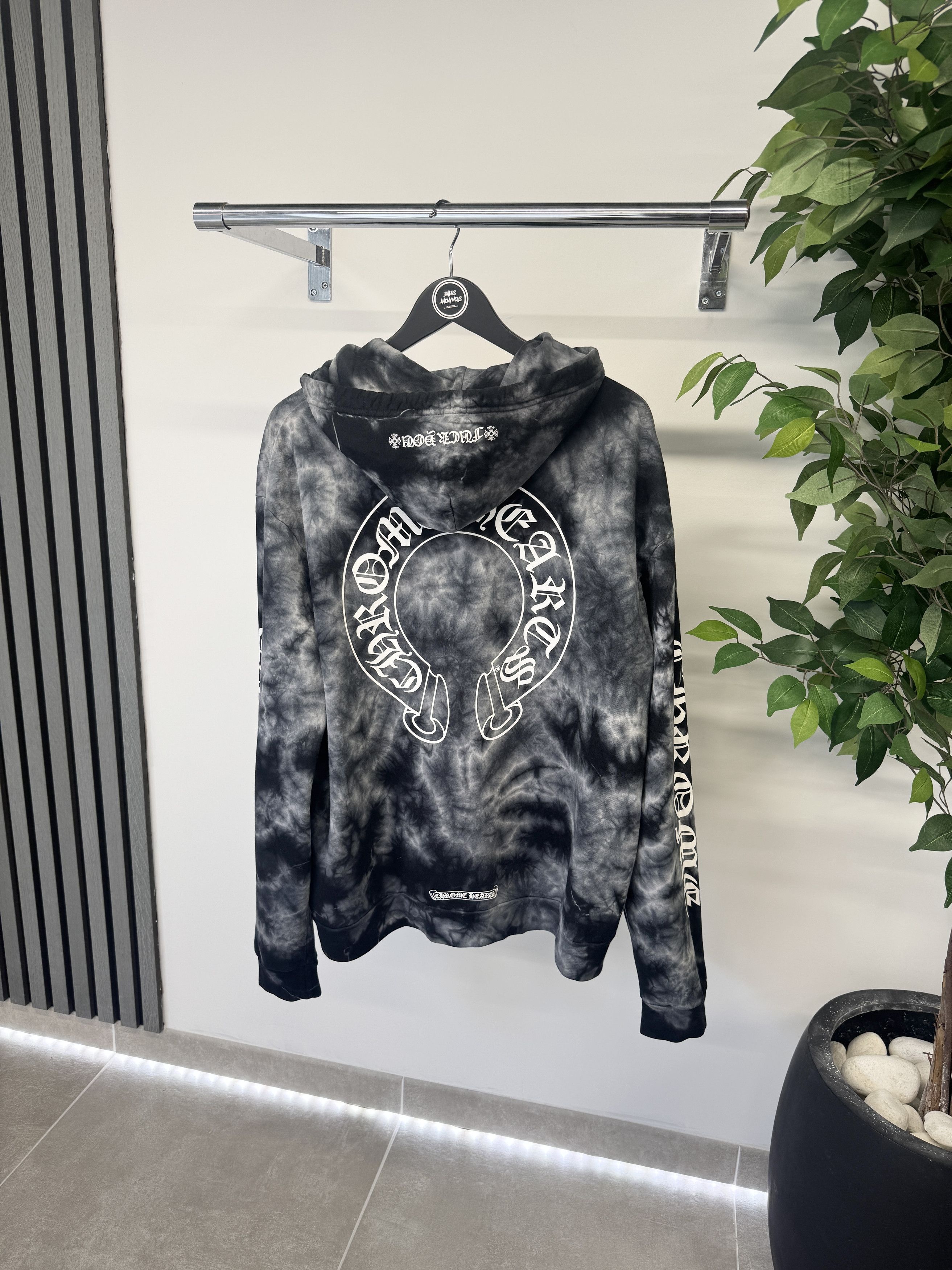 スウェット・トレーナー Chrome Hearts Horseshoe Hoodie Black Tie Dye Chrome Hearts Horseshoe Hoodie Black Tie Dye Men's - US