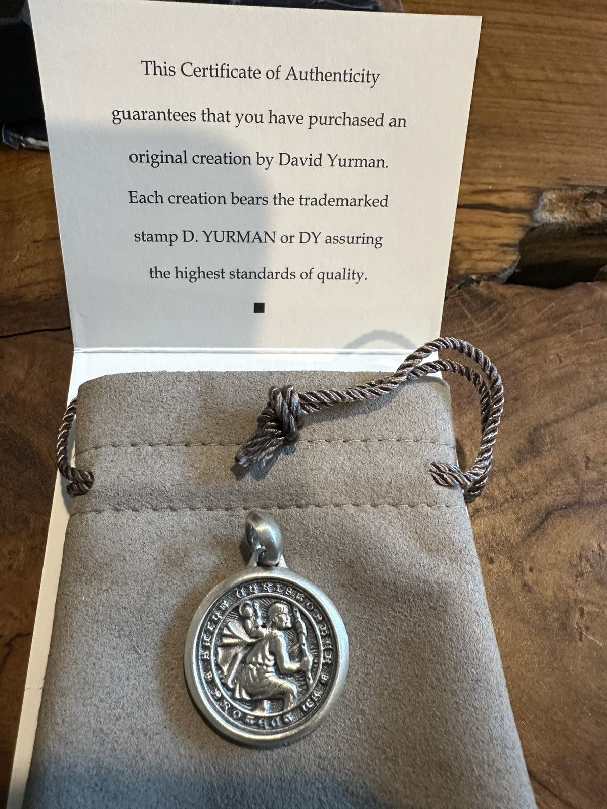 David Yurman David Yurman St. Christopher Amulet Pendant Size ONE SIZE - 5 Thumbnail