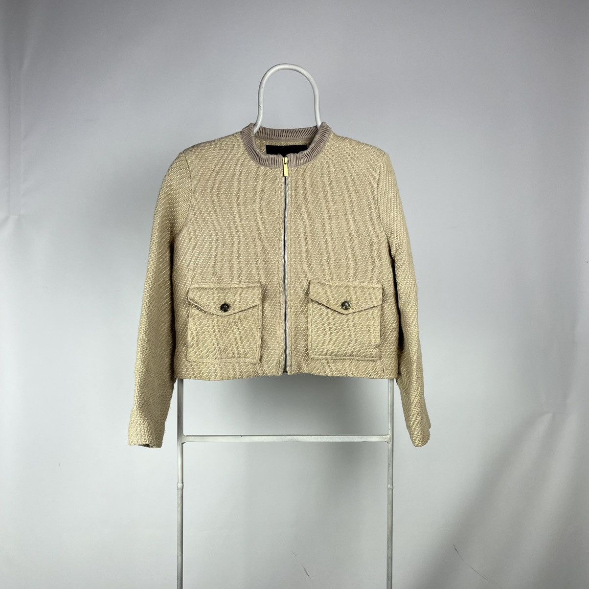 Rodebjer Rodebjer crop top jacket cotton size Large wmns Size L / US 10 / IT 46 - 1 Thumbnail