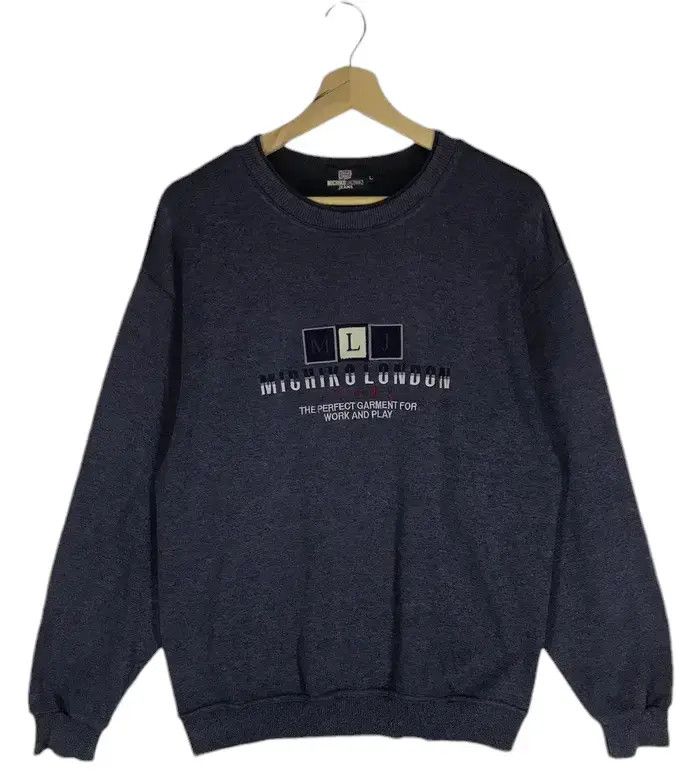 Michiko Koshino London Michiko London Jean Sweatshirts Size US L / EU 52-54 / 3 - 1 Thumbnail