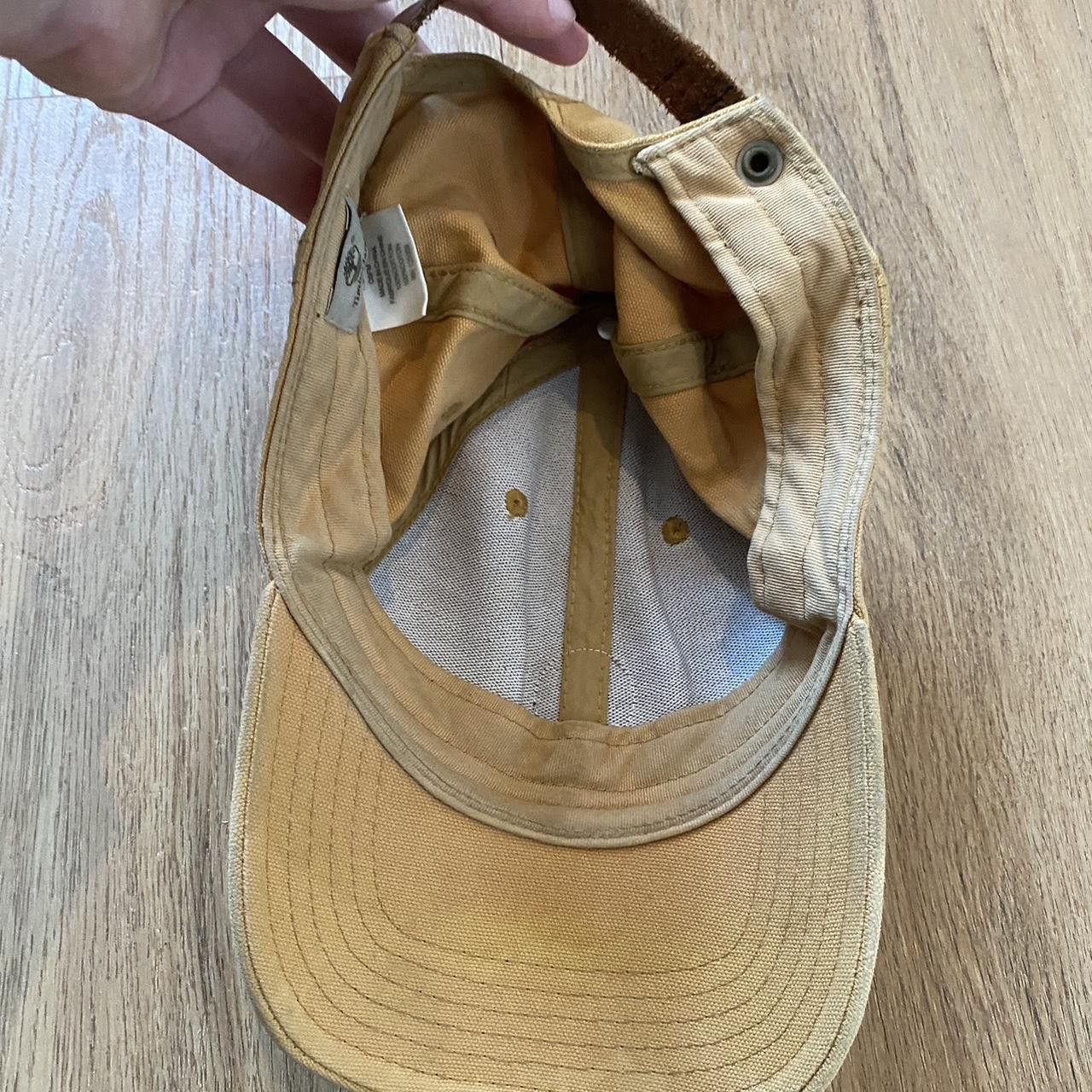 Timberland Yellow Timberland cap #outdoorstyle Leather Size ONE SIZE - 5 Thumbnail
