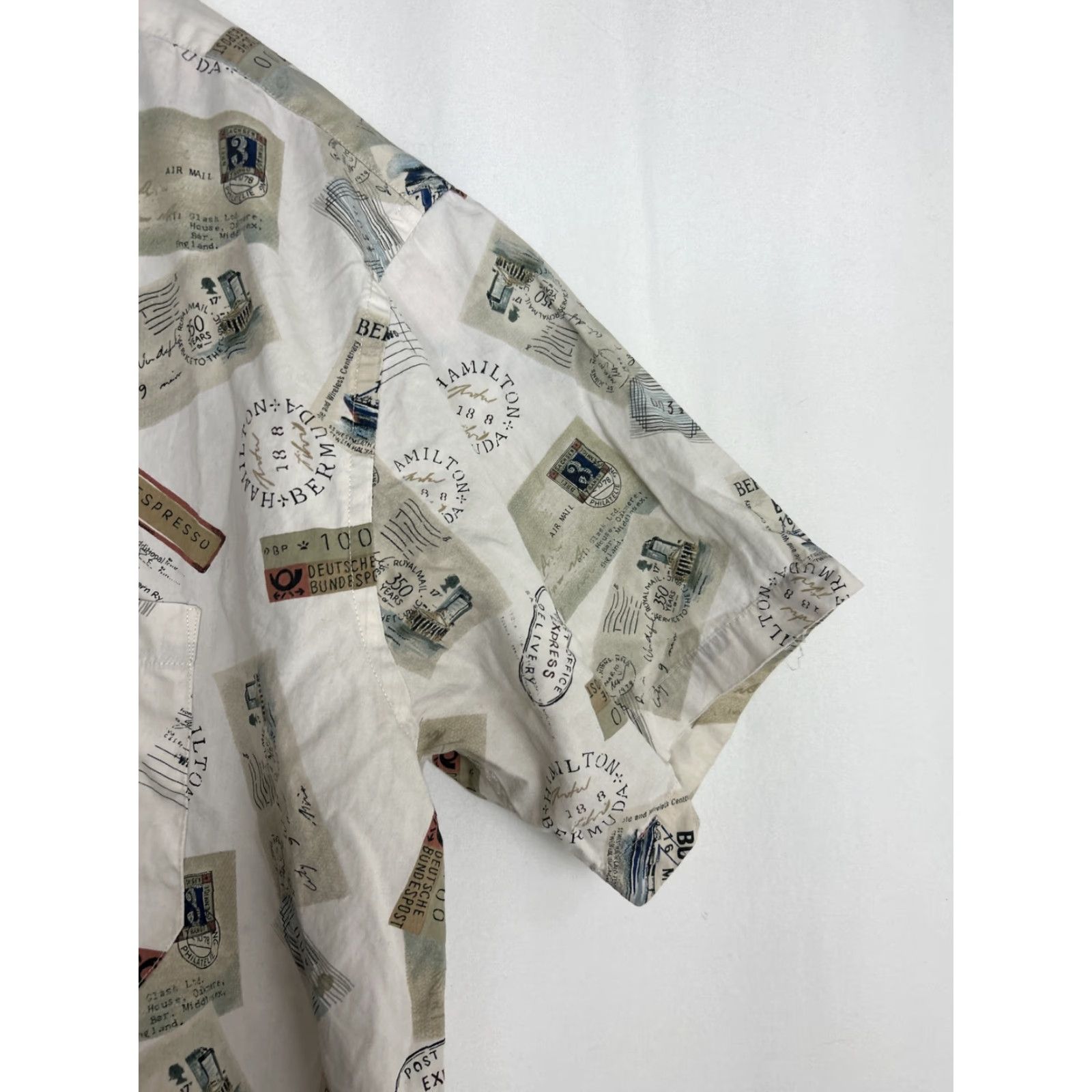 Pendleton Pendleton Vacation Shirt All Over Print Bermuda Espresso Men's Size Large Size US L / EU 52-54 / 3 - 4 Thumbnail