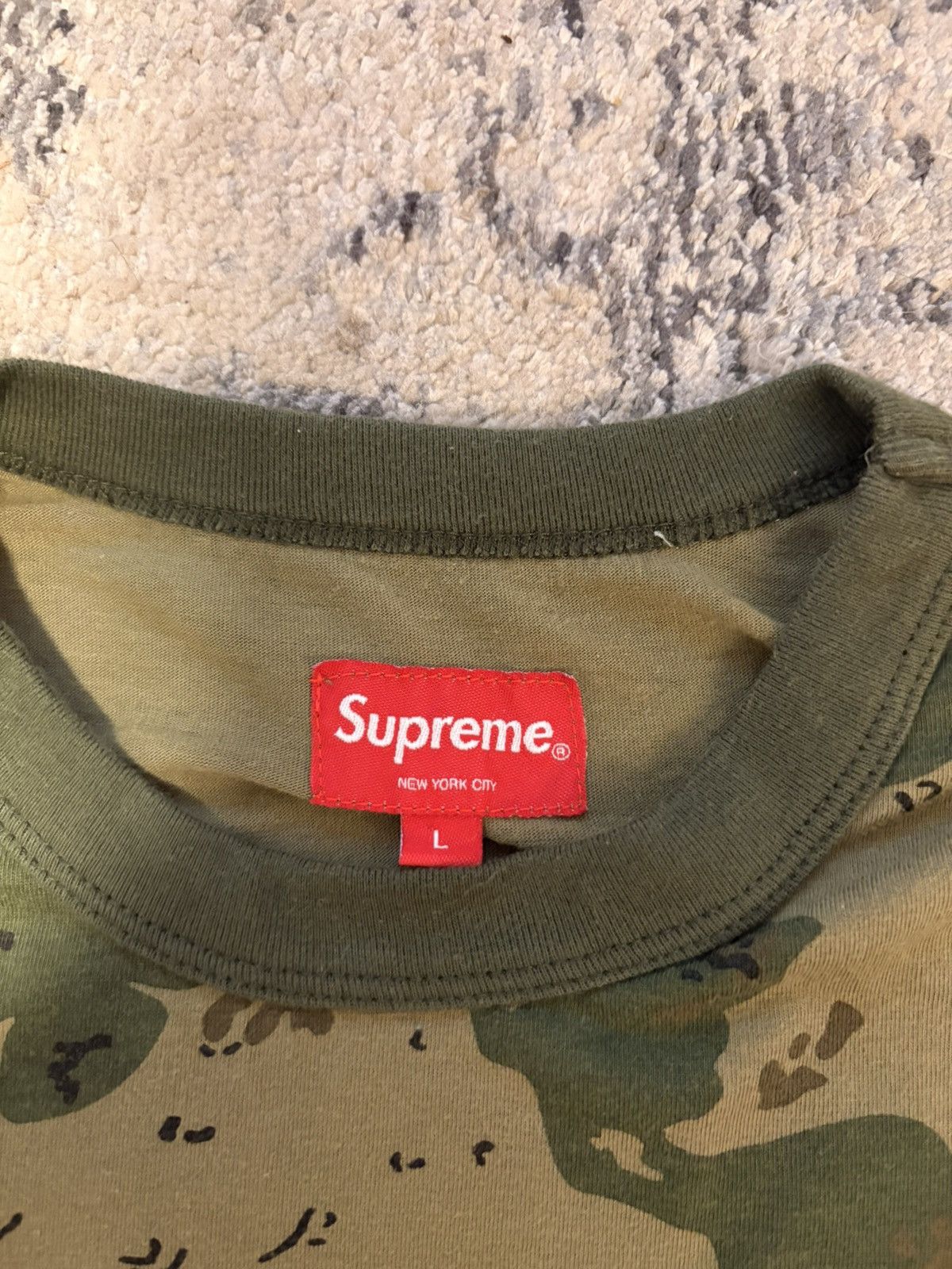 Supreme Supreme Camp Tee Size US L / EU 52-54 / 3 - 2 Thumbnail