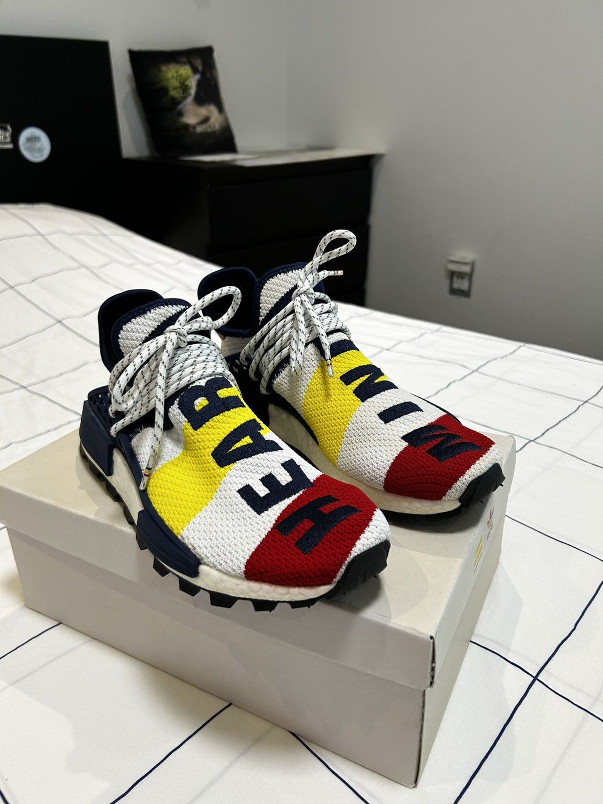 Adidas BBC HU NMD Size US 9.5 / EU 42-43 - 4 Thumbnail