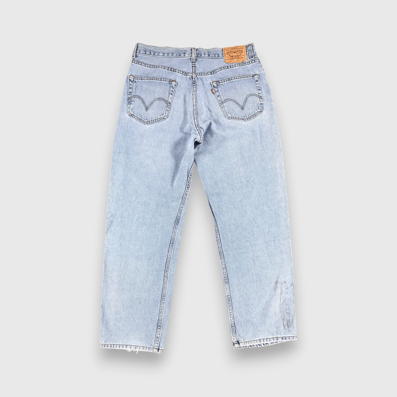 Levi's Vintage Levis Jeans Lot 550 Light Washed Denim-J1089 Size US 34 / EU 50 - 2 Thumbnail