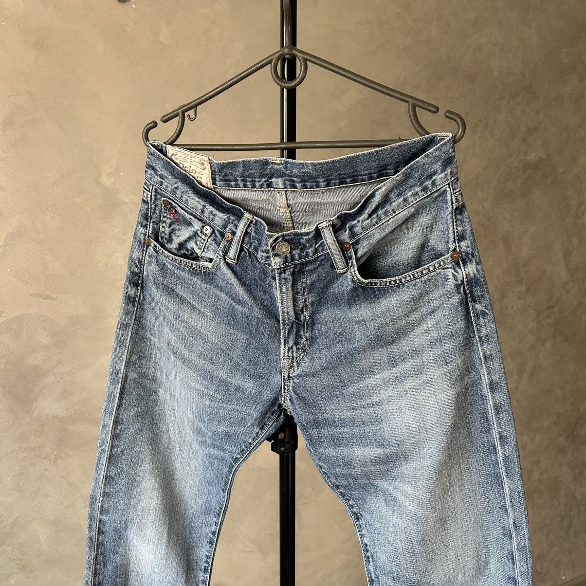 RRL Ralph Lauren Polo Ralph Lauren Varick Slim Selvedge Denim Jeans Size US 30 / EU 46 - 9 Thumbnail