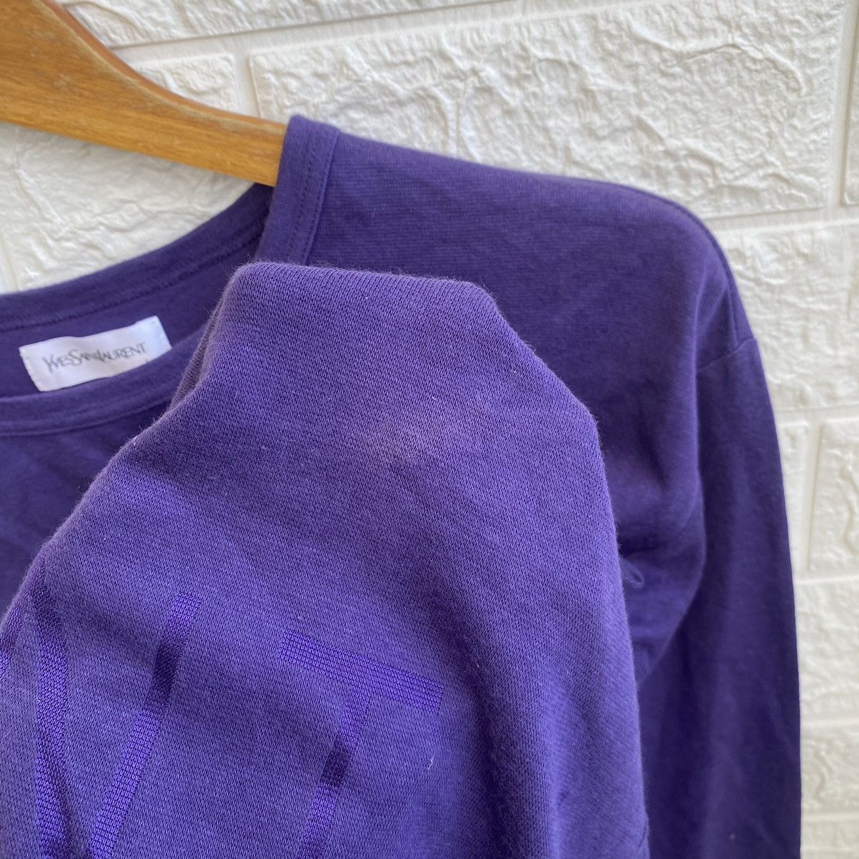 Yves Saint Laurent Yves Saint Laurent Shirt YSL Long Sleeve L Size Size L / US 10 / IT 46 - 11 Thumbnail