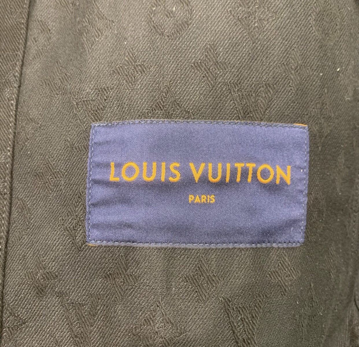 Louis Vuitton Louis Vuitton Black floral jacket with dark patterns jacket Size US XL / EU 56 / 4 - 8 Thumbnail