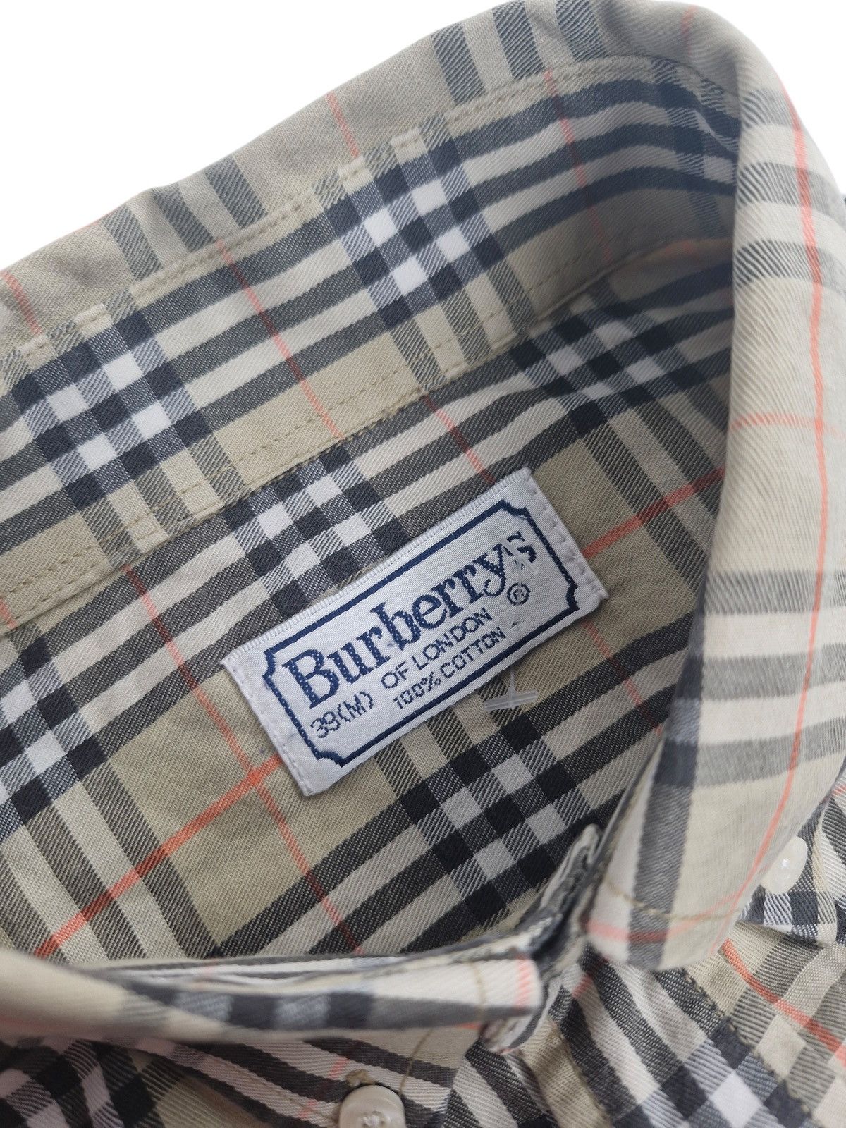 Burberry × Flannel × Vintage Burberry Shirt Size US M / EU 48-50 / 2 - 2 Thumbnail