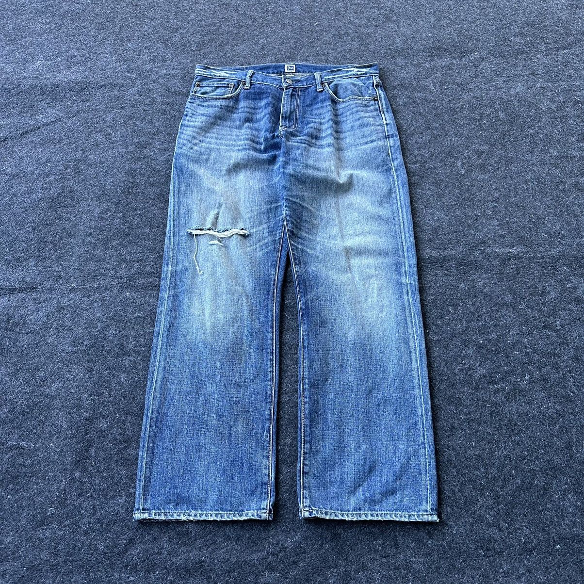 Gap Vintage Y2k The Gap Distressed Balenciaga Style D652 Size US 34 / EU 50 - 1 Thumbnail