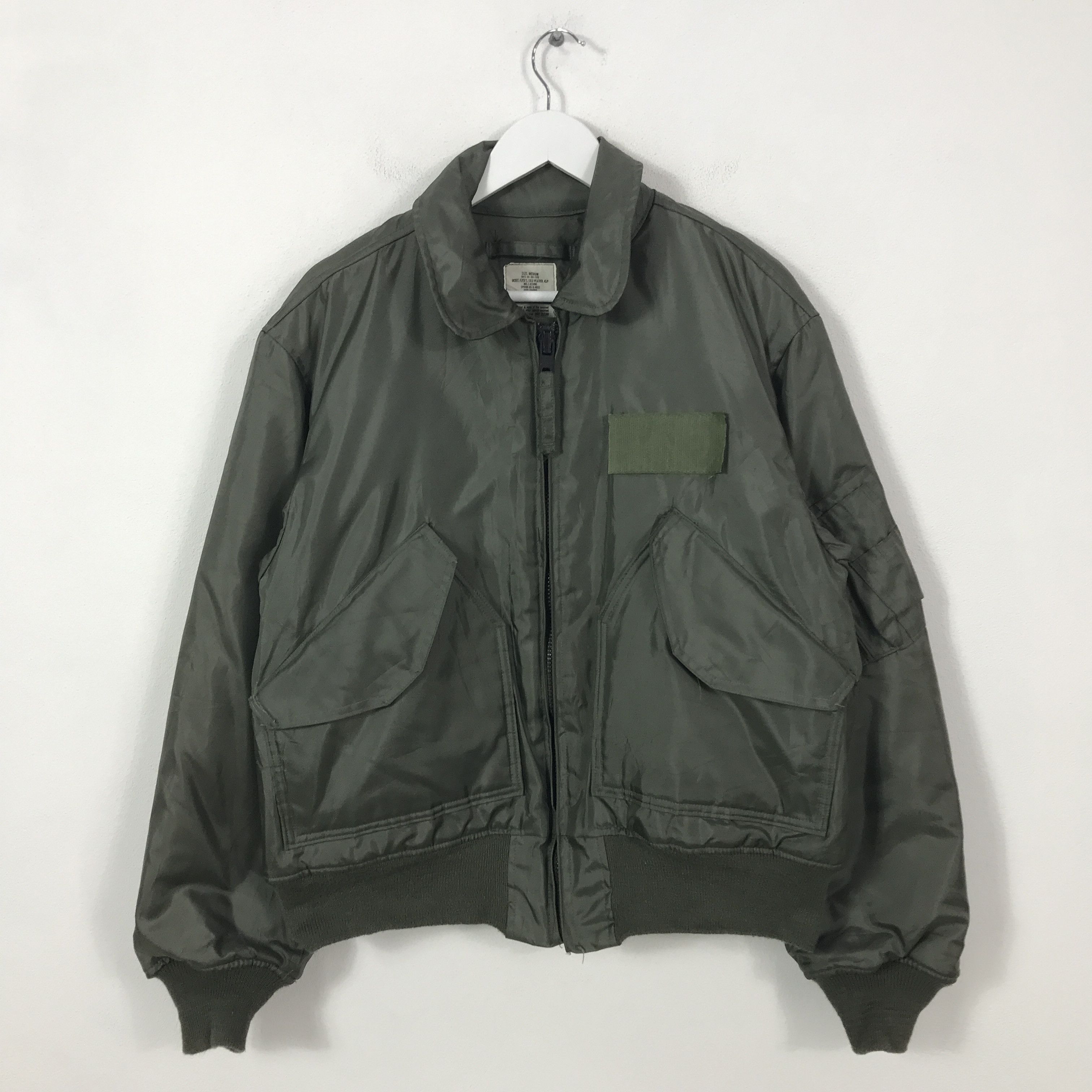 Alpha Industries Vinatge Alpha Imdustries Bomber Jacket K71B26 Size US M / EU 48-50 / 2 - 1 Thumbnail