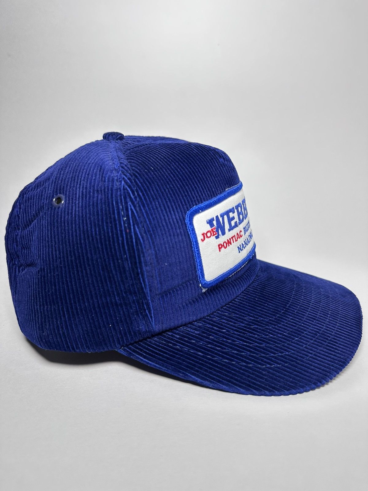 Vintage Vintage Webber Corduroy Hat Size ONE SIZE - 4 Thumbnail