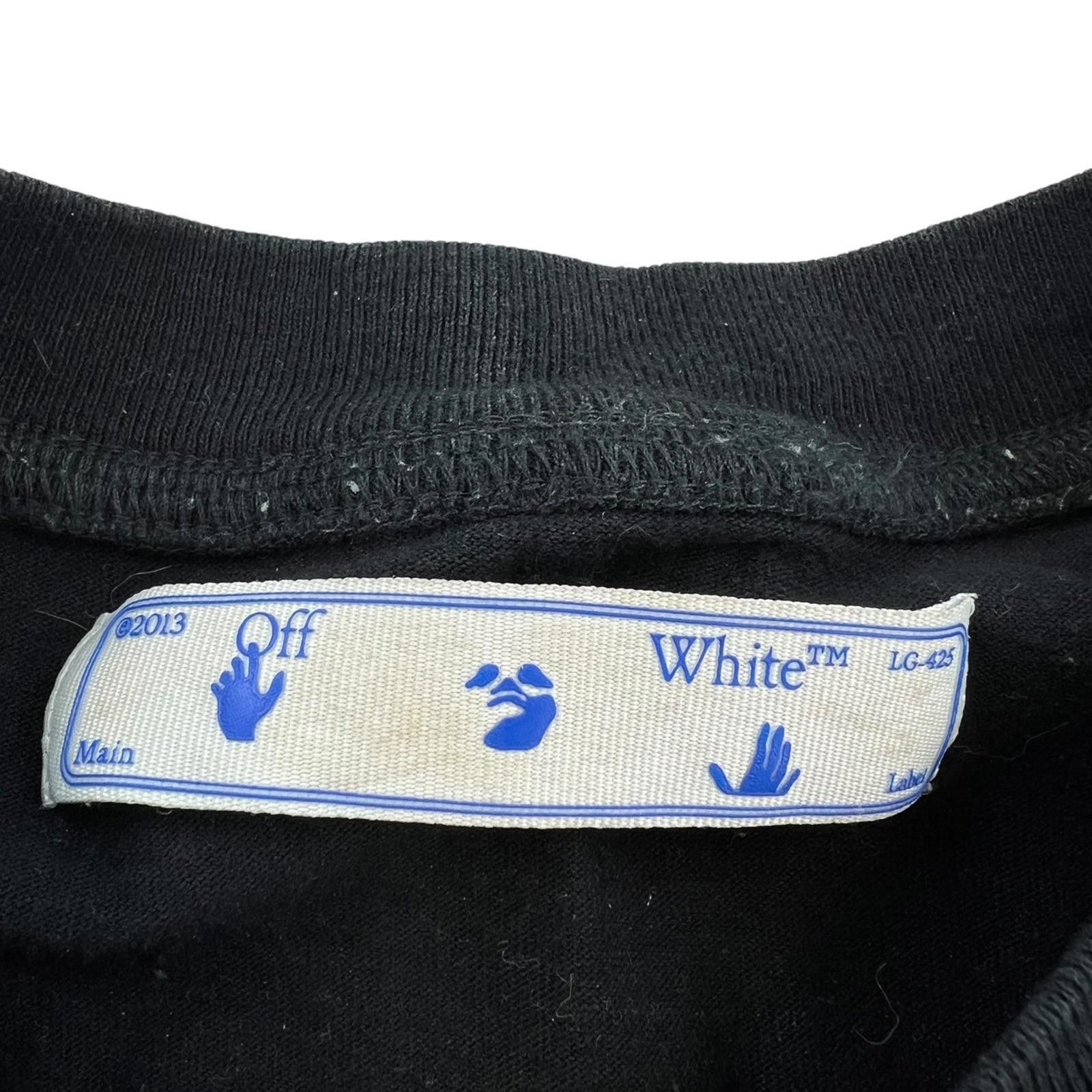 Off-White Off-White Oil Worker Black T Shirt Size US XS / EU 42 / 0 - 5 Thumbnail