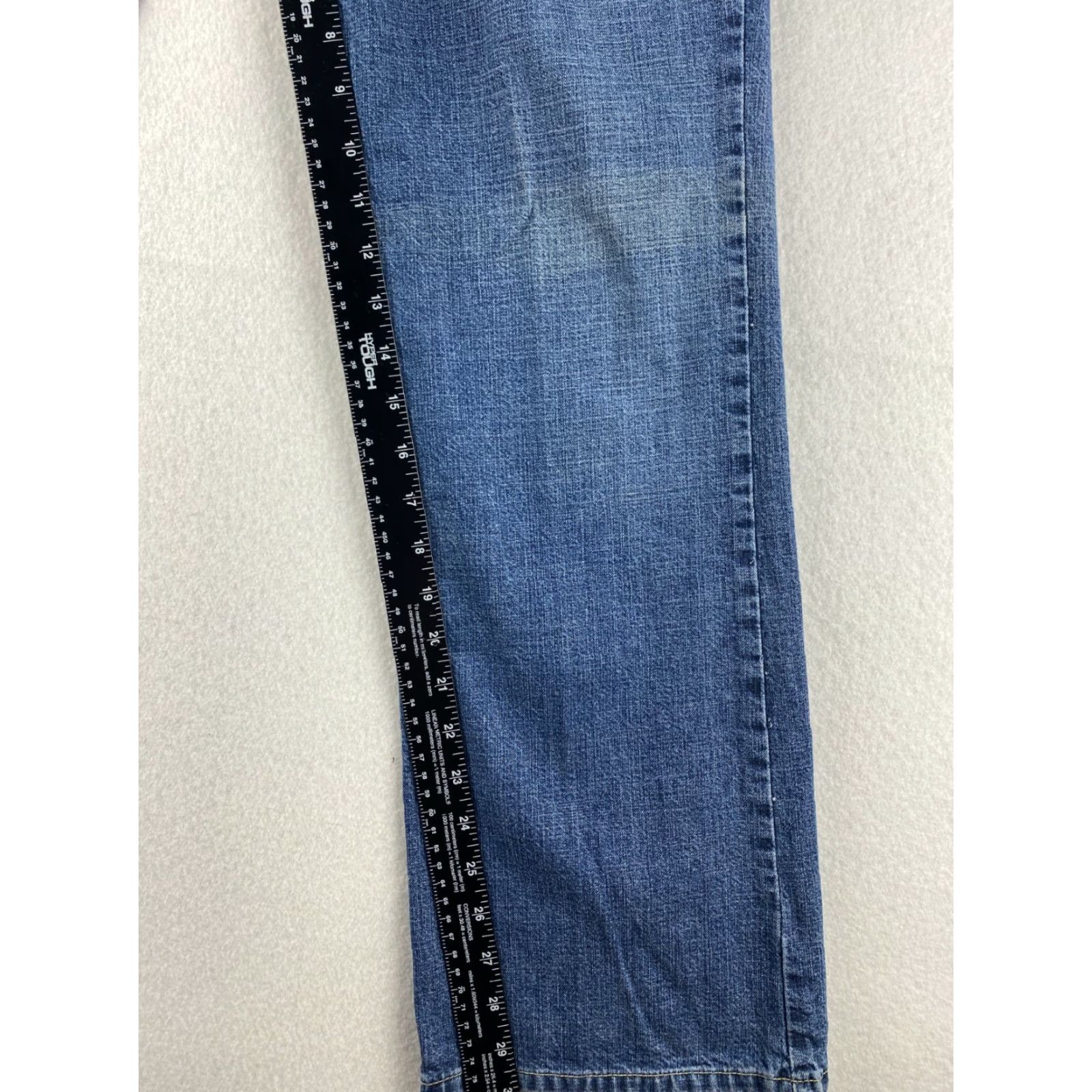 Lucky Brand Lucky Brand Jeans Womens 14/32 Blue Bootcut Denim Dark Wash USA Made Pants Size 36" / US 14 / IT 50 - 4 Thumbnail