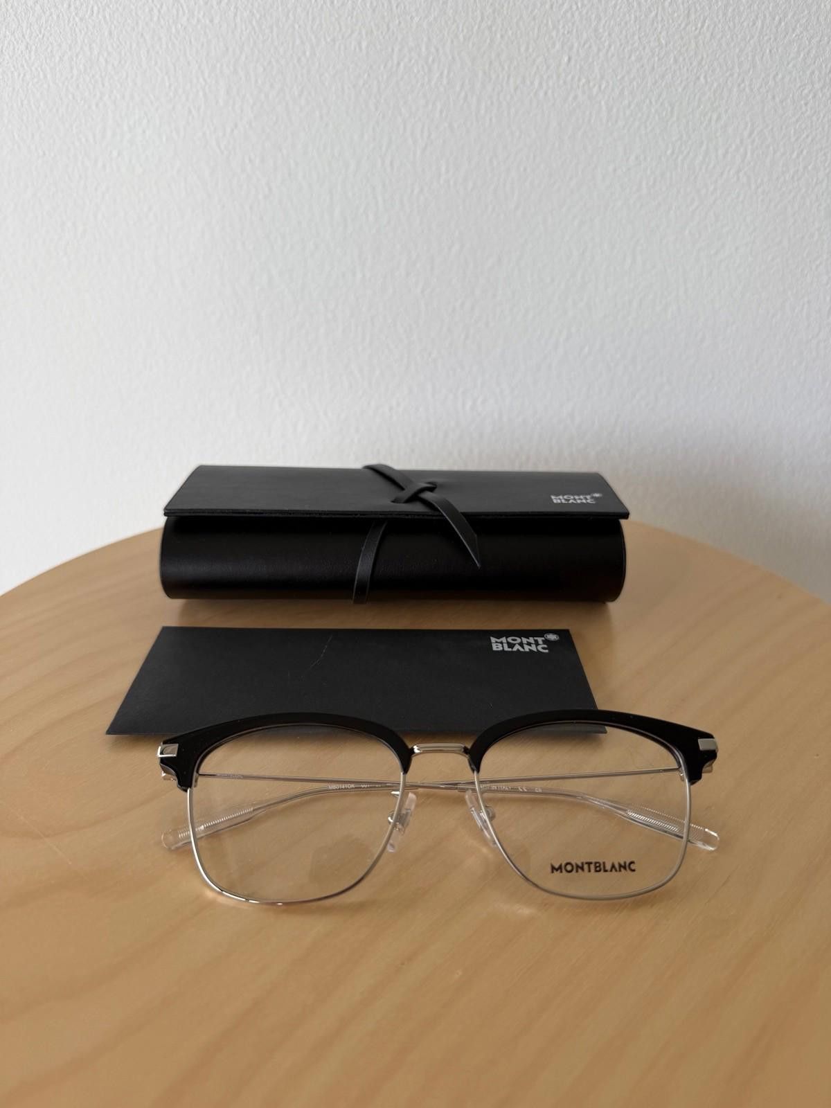 Montblanc New montblanc optical glasses frames eyeglasses MB0141OK 001 Size ONE SIZE - 1 Thumbnail