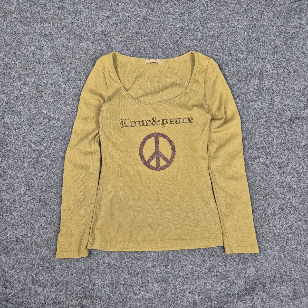 GOA Goa y2k Love & Peace Lomgsleeve Size M / US 6-8 / IT 42-44 - 1 Thumbnail