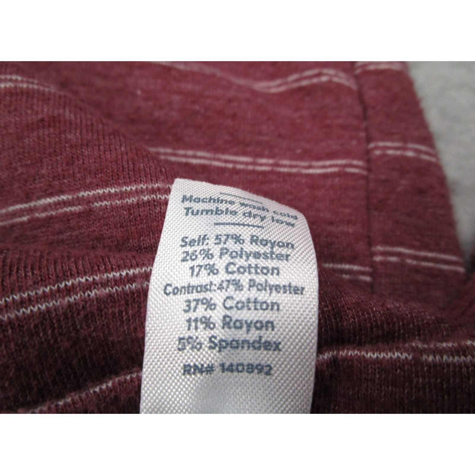 Marine Layer Marine Layer Hoodie Mens Medium Red Pullover Beach Active Work Shirt Pullover Mens Red Stripe Hoodie, 90s? Size US M / EU 48-50 / 2 - 6 Thumbnail