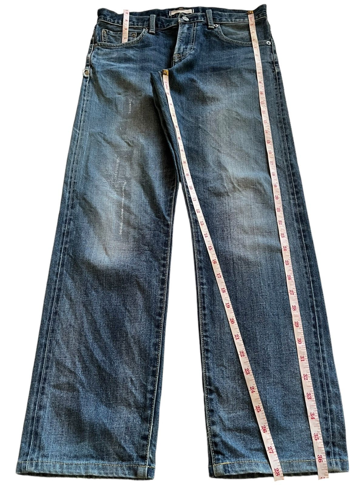 Uniqlo SALES🔥Vintage Japanese Uniqlo Selvedge Faded Wash Jeans Size US 31 - 14 Thumbnail