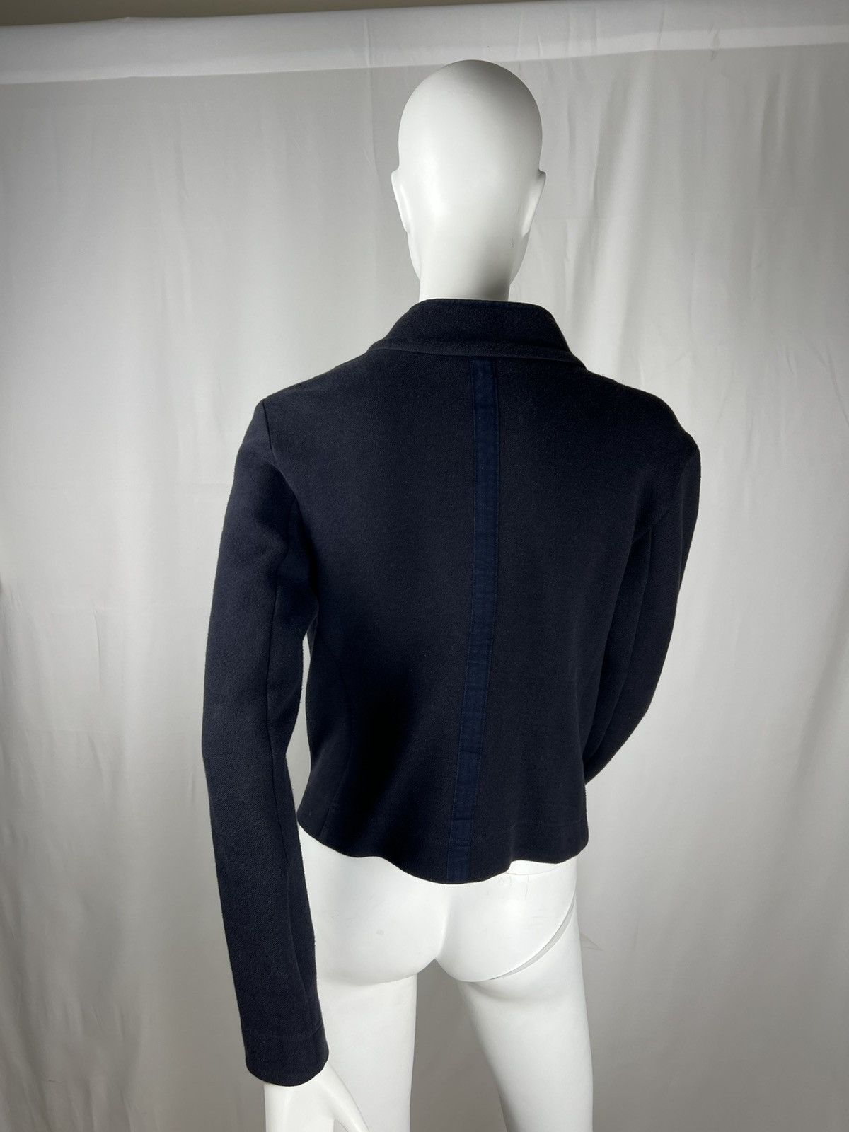 Marithe + Francois Girbaud 2000s Marithé + François Girbaud Cotton Blazer Size M / US 6-8 / IT 42-44 - 4 Thumbnail