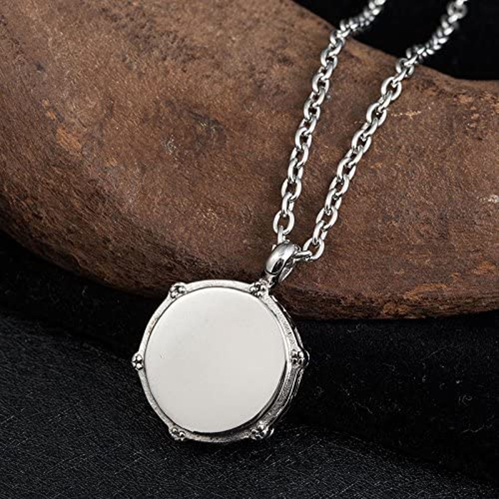 & Other Stories Drummer Necklace - Drum Gift for the Band Drummer Snare Drum Size ONE SIZE - 5 Thumbnail