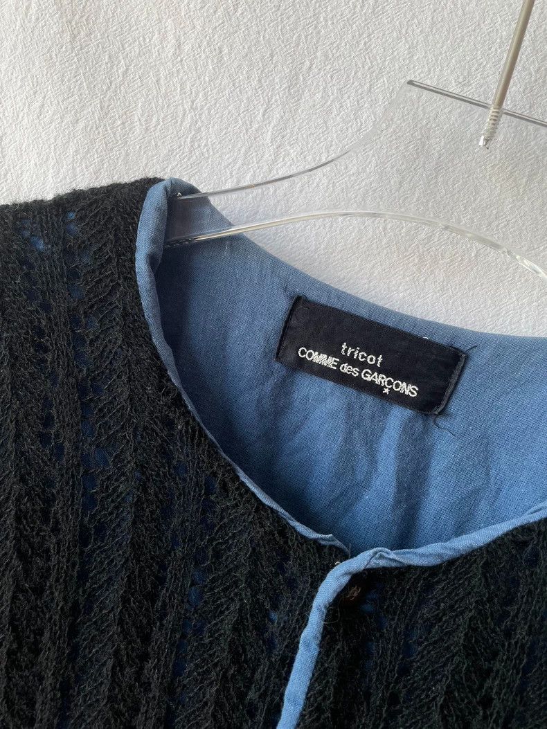 Comme des Garcons Comme Des Garcons size 均码 Black wool long-sleeve top knit Size S / US 4 / IT 40 - 3 Thumbnail