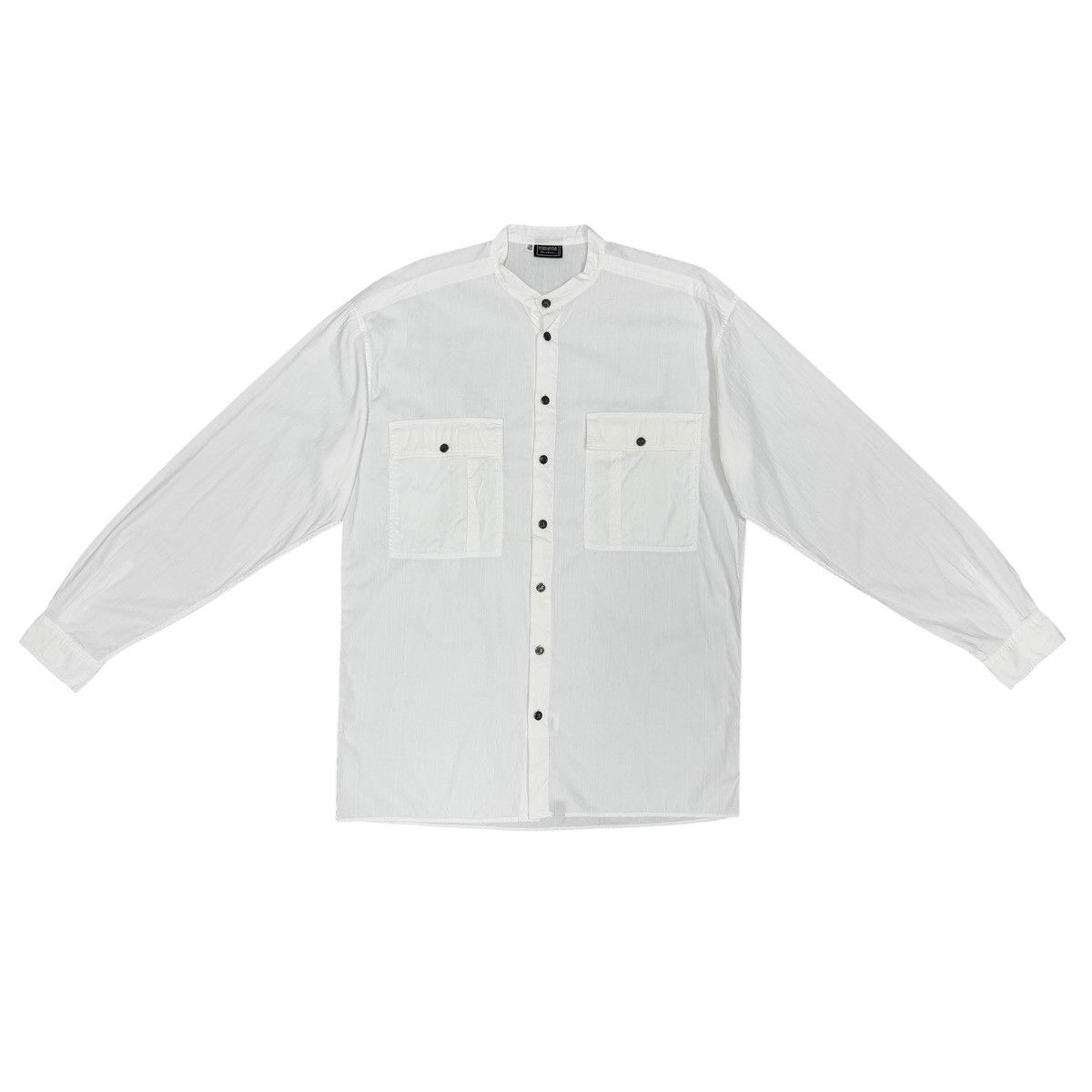 Versace × Vintage Vintage Gianni Versace Versus Button Shirt Size 38/52 Size US L / EU 52-54 / 3 - 1 Thumbnail