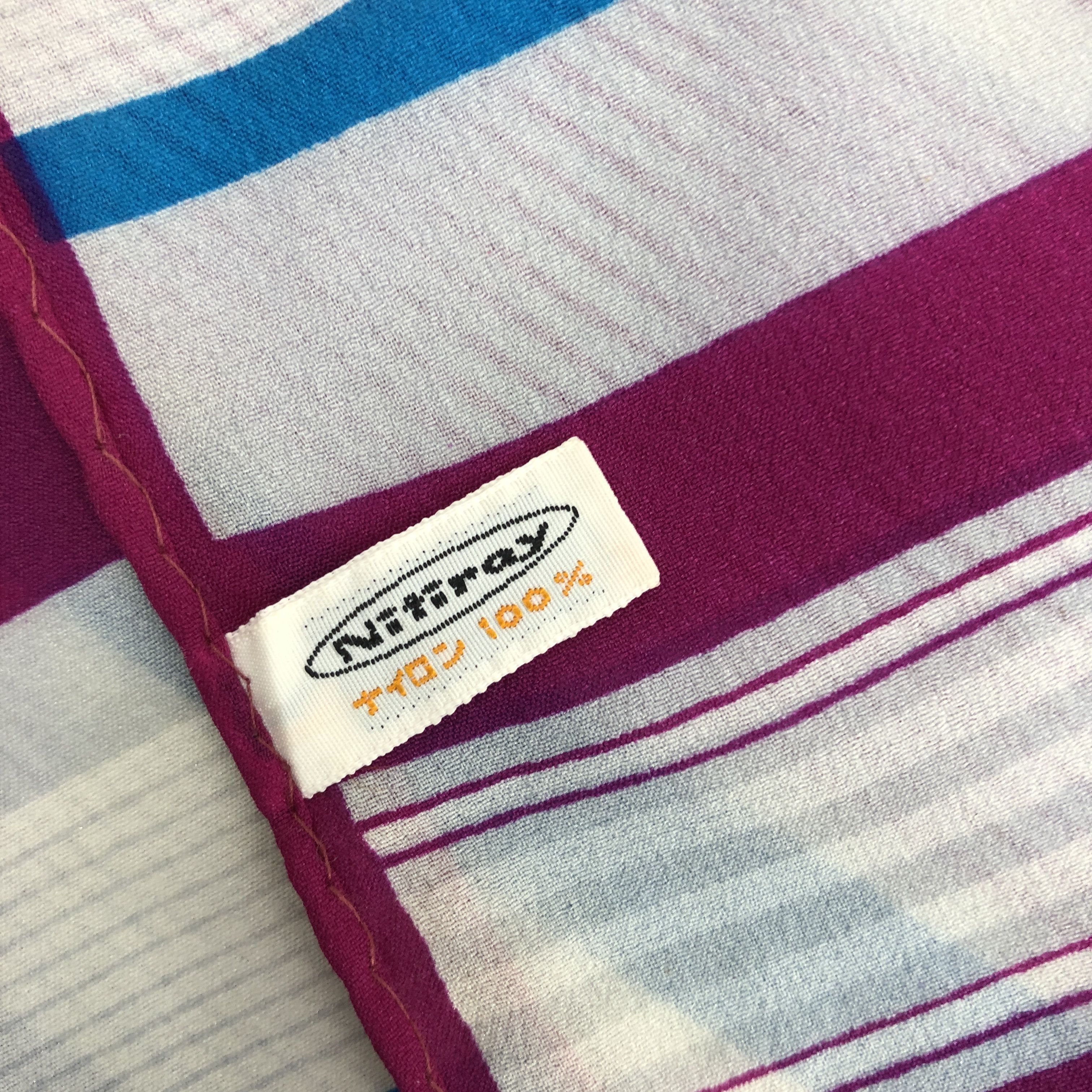 Other × Vintage Vintage Nitiray SILK Scarf Twill Stole Wraps Scarves Size ONE SIZE - 10 Thumbnail