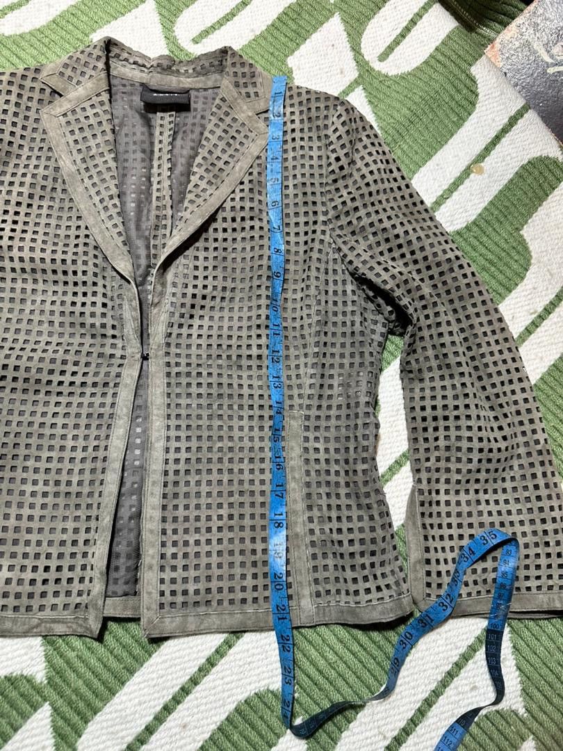 Akris Akris Perforated Lamb Suede Eye Hood Blazer Jacket Size S / US 4 / IT 40 - 9 Thumbnail