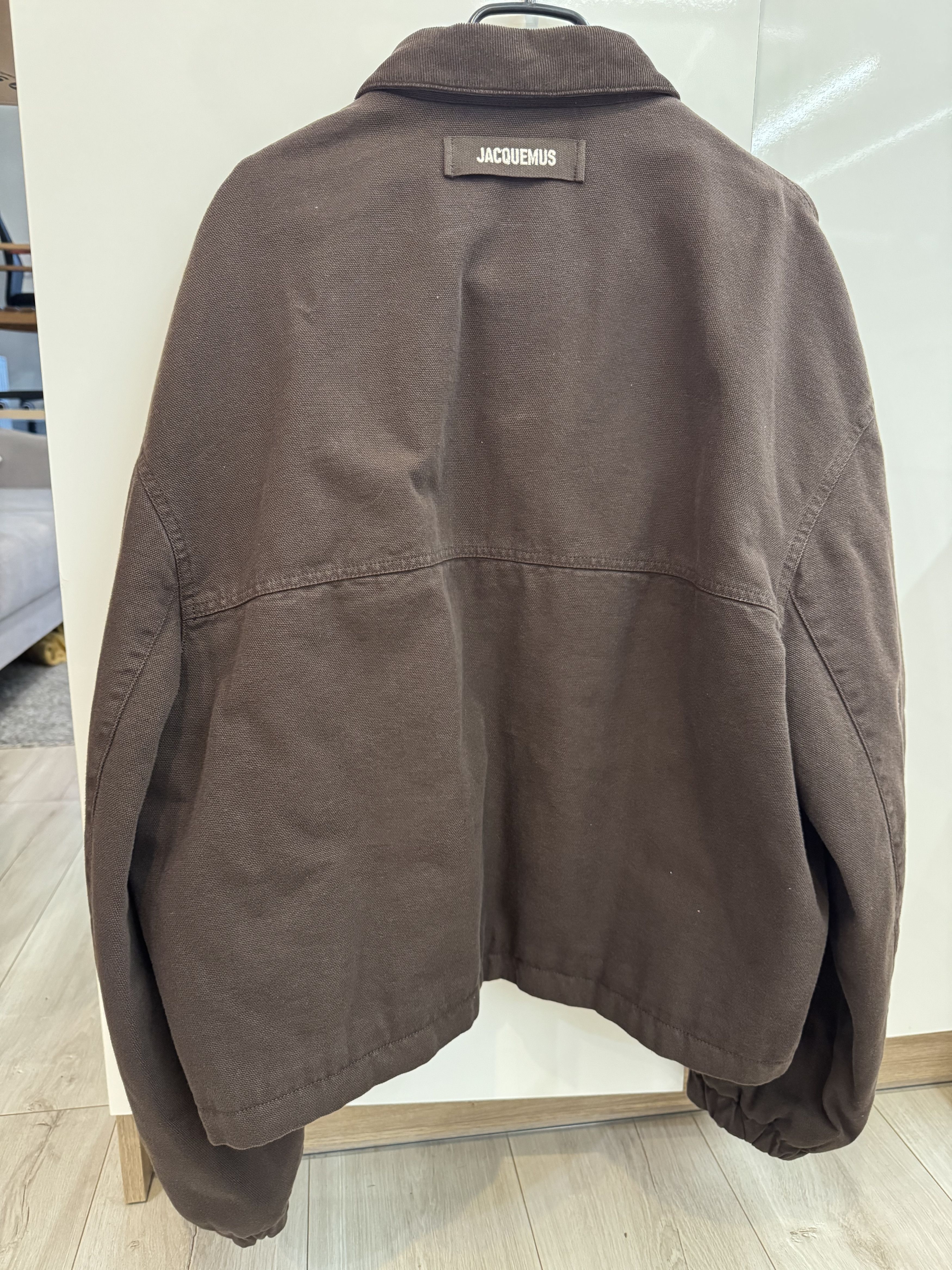Jacquemus Jacquemus Le Blouson Trivela 'Dark Brown' Size US M / EU 48-50 / 2 - 11 Thumbnail