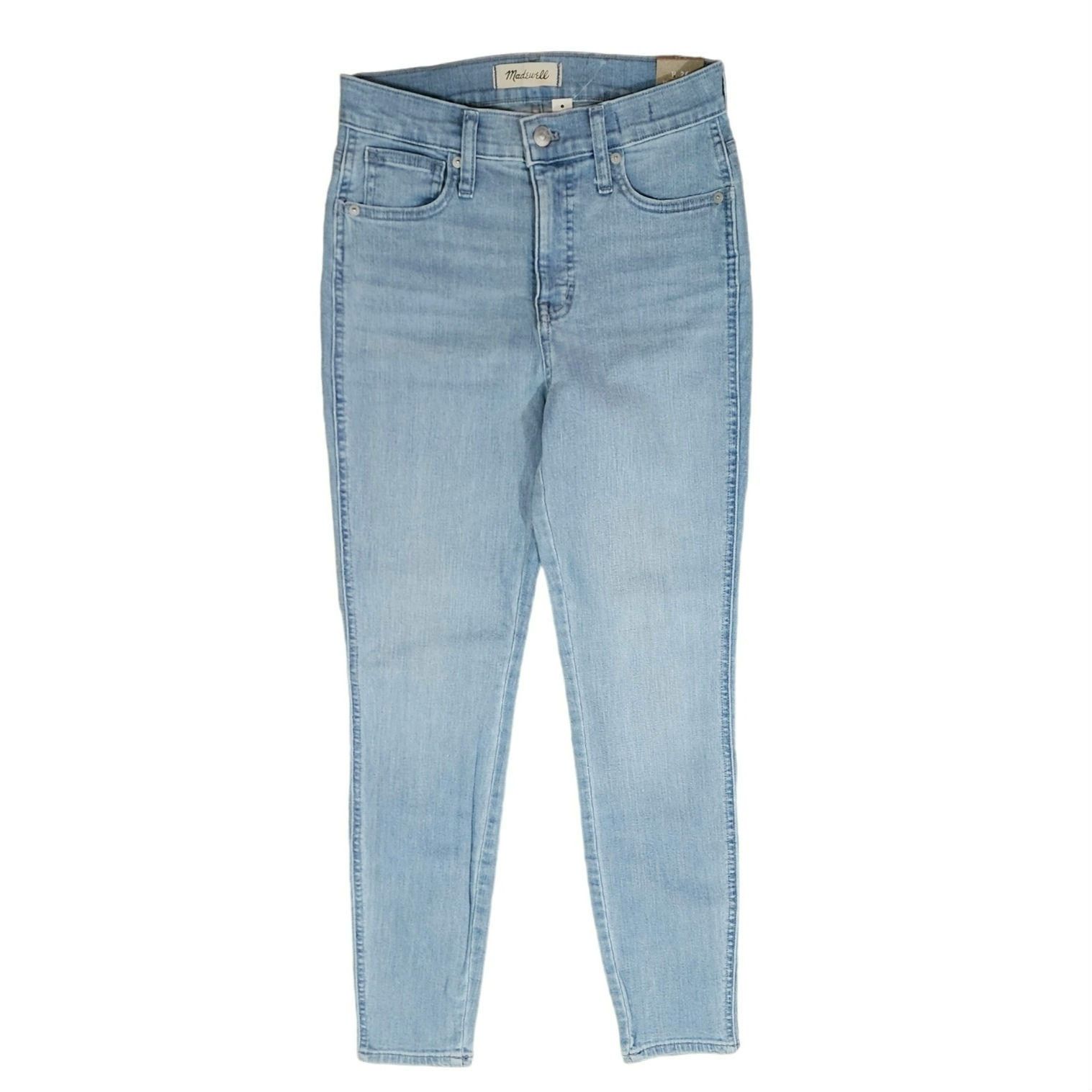 Madewell NWT Madewell 10" High-Rise Skinny Jeans in Longton Wash W26 Size 26" / US 2 / IT 38 - 1 Thumbnail