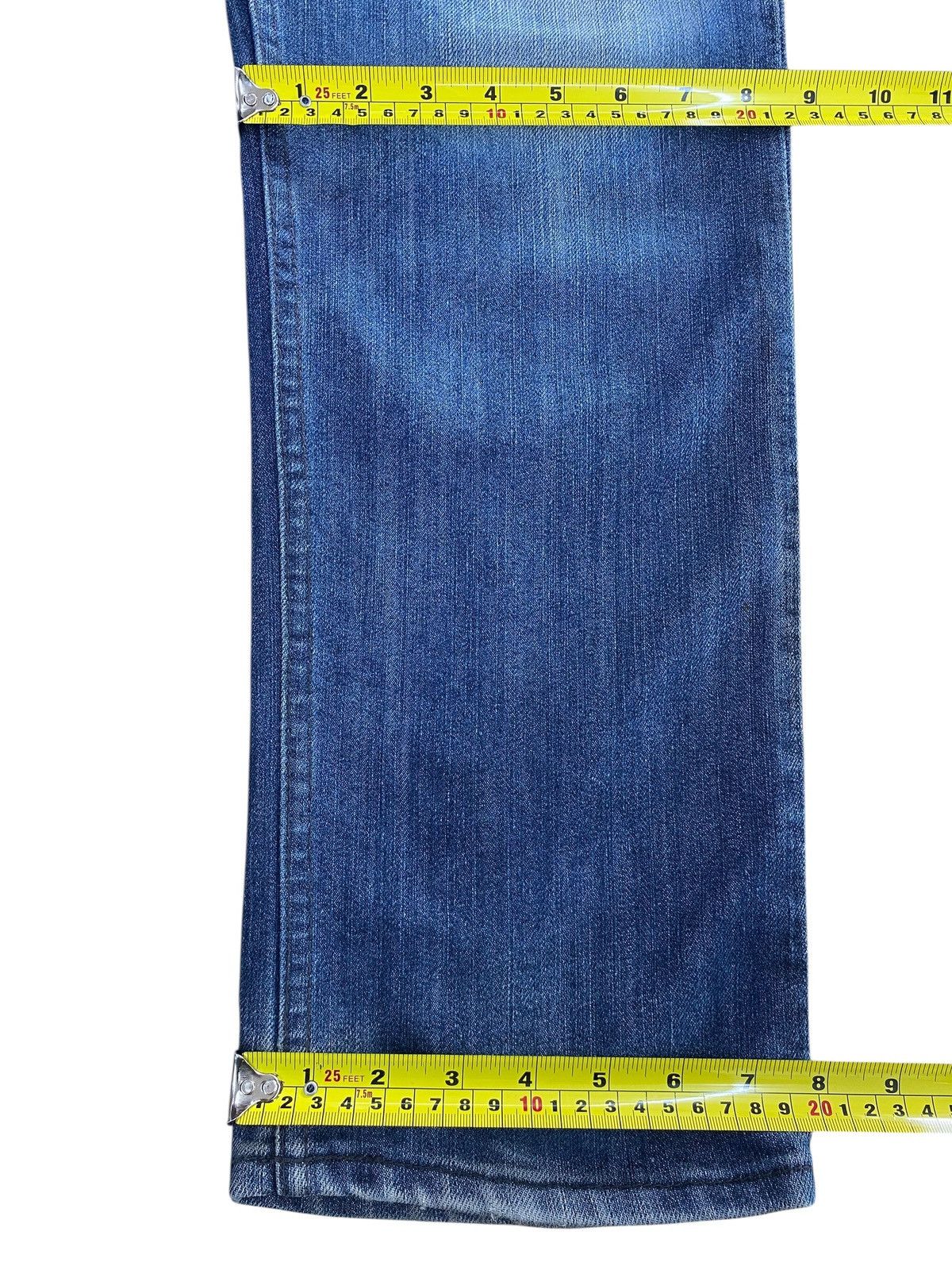 Japanese Brand Japanese Brand Mud Wash Whiskered Style Straight Leg Jeans Size US 34 / EU 50 - 9 Thumbnail