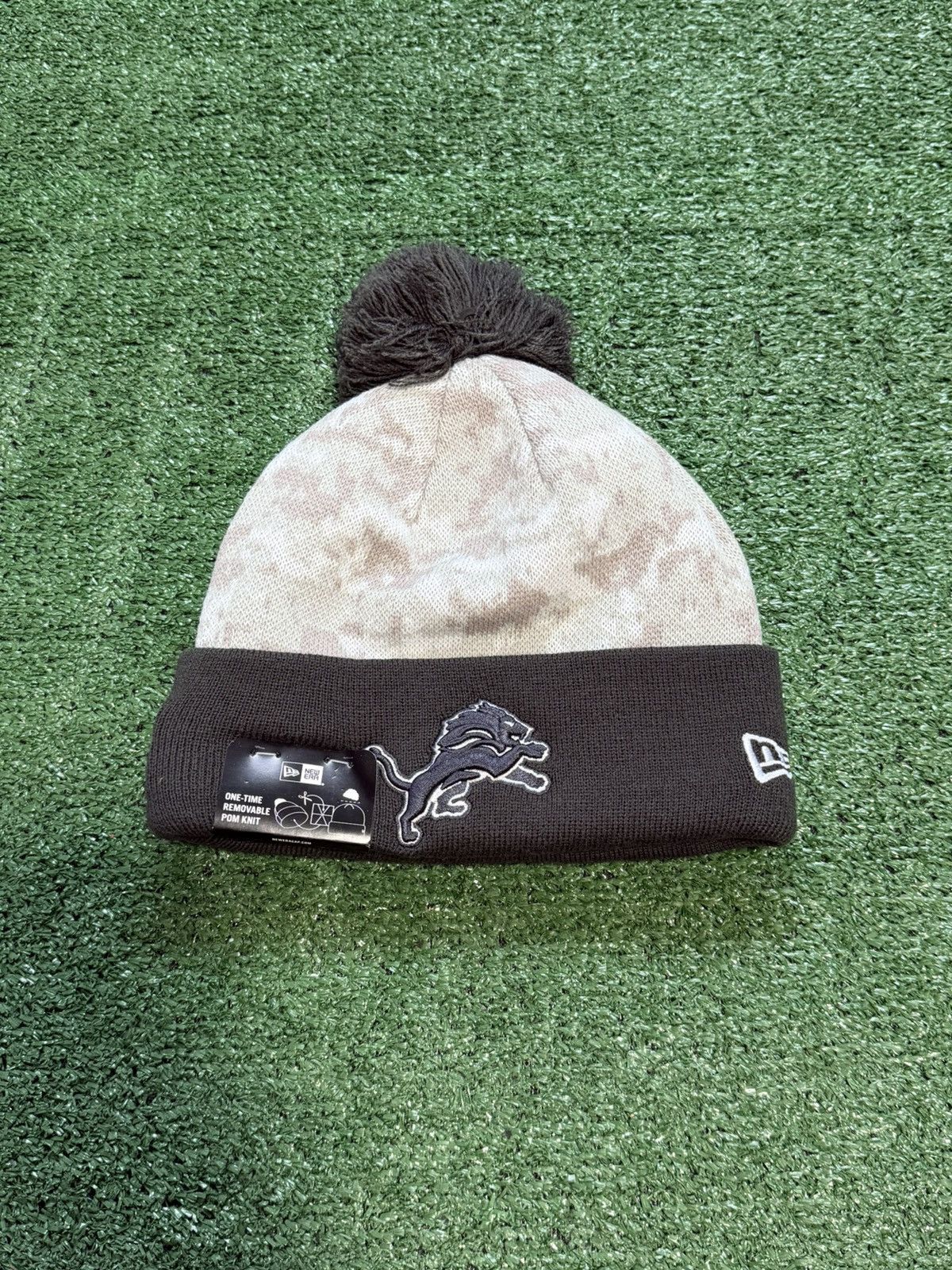 New Era Detroit Lions New Era 2024 NFL Salute to Service Cuffed Size ONE SIZE - 1 Thumbnail