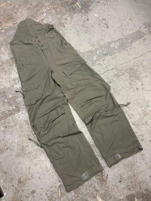 Marithe + Francois Girbaud × Vintage 2000s Marithé + François Girbaud Olive Cargo Tactical Pants Size US 30 / EU 46 - 5 Thumbnail
