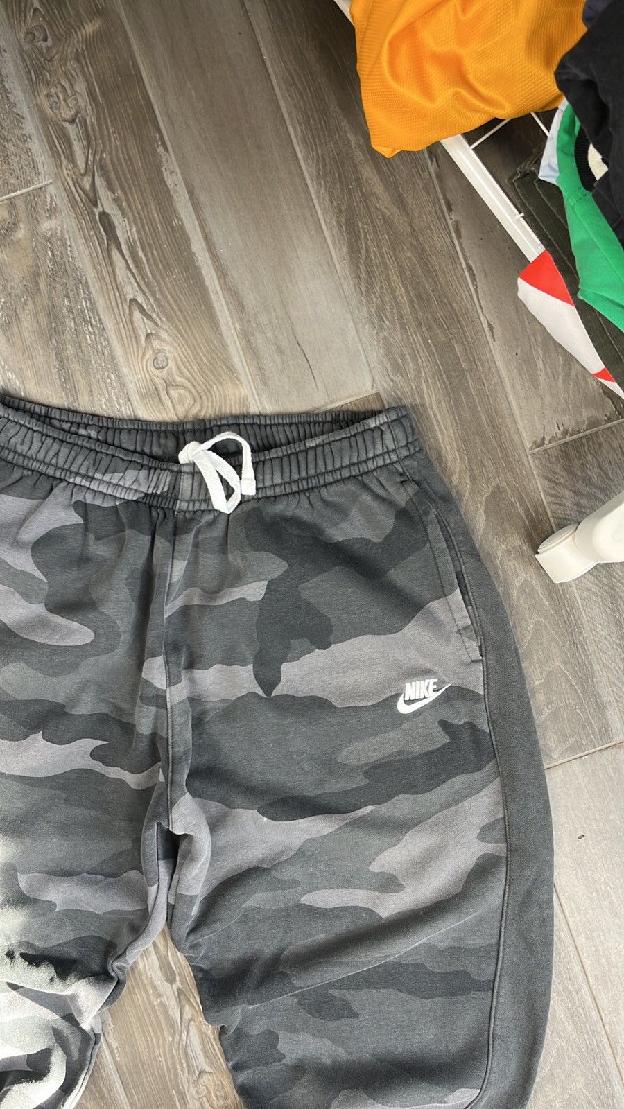 Nike × Vintage Hype Nike Camo Jogger Size US 31 - 2 Thumbnail
