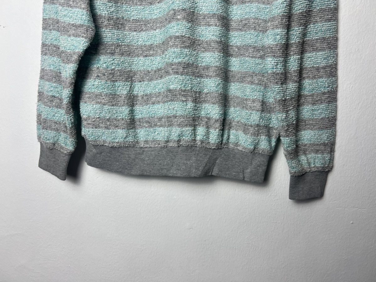 Japanese Brand Vintage Asics Crewneck Striped Japan Made Sweatshirt Size US L / EU 52-54 / 3 - 9 Thumbnail