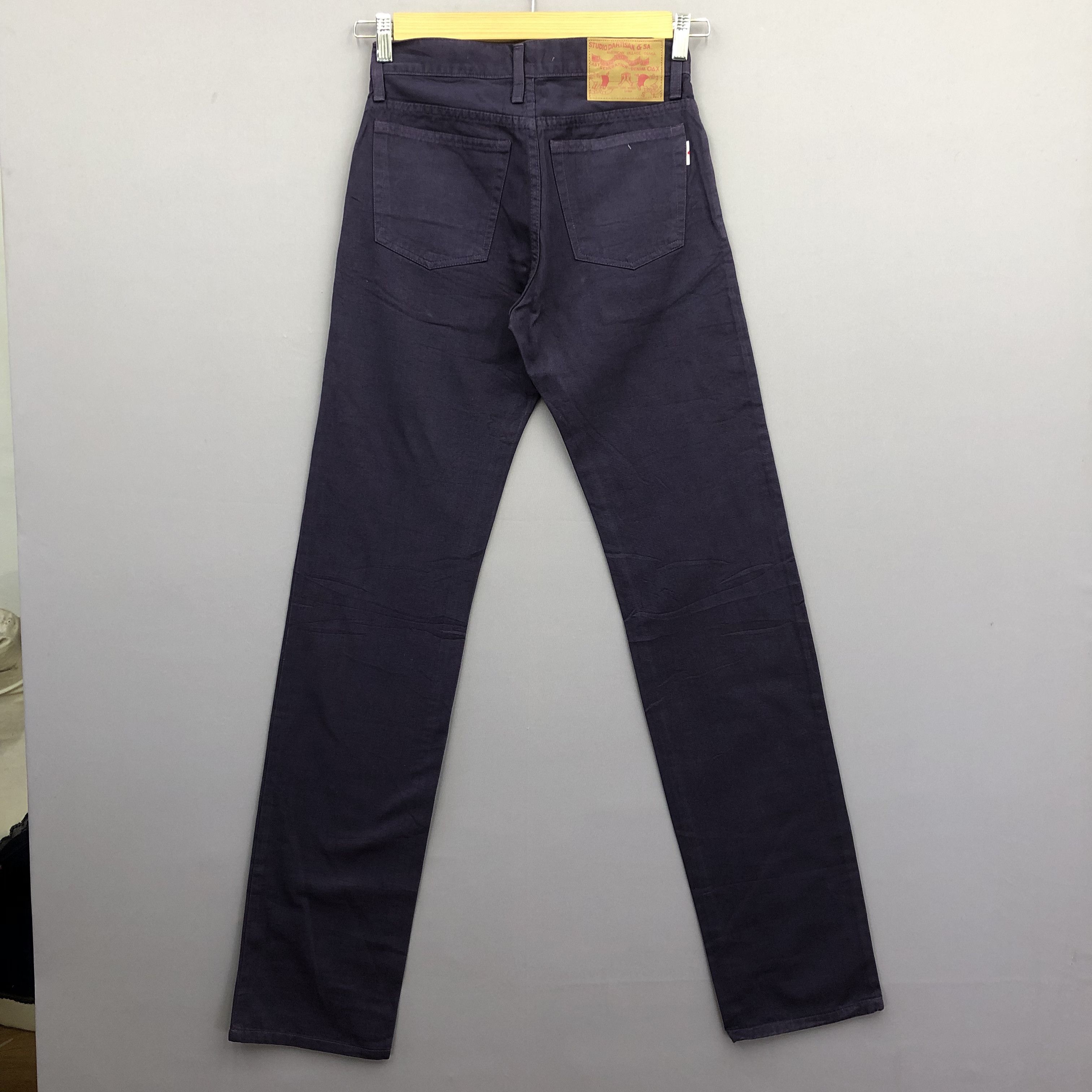 Studio D'Artisan Vintage NWT 90s Studio D'Artisan Skinny Japanese Purple Jean Size 26" / US 2 / IT 38 - 2 Thumbnail
