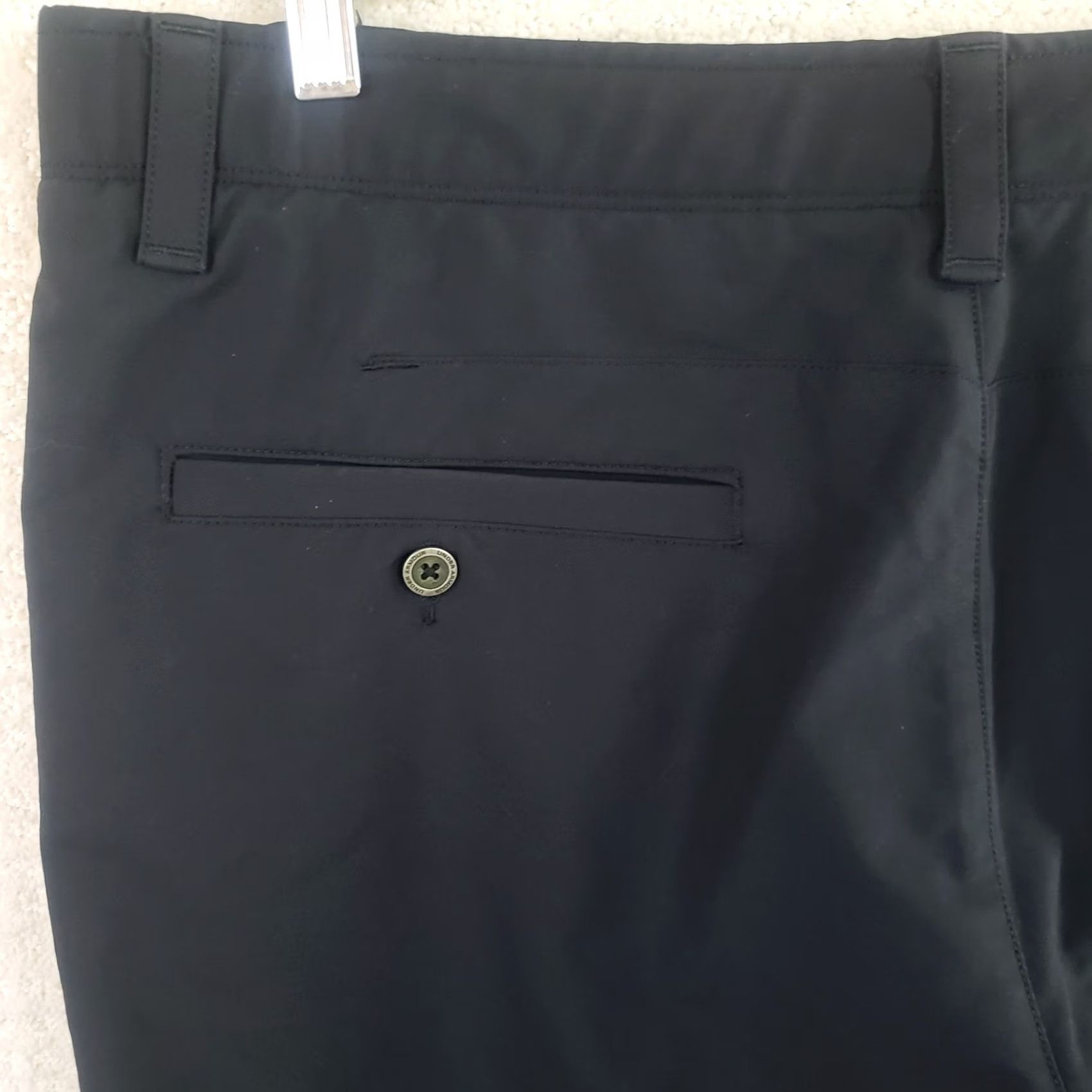 Under Armour Under Armour Shorts Mens 38 Black Golf HeatGear Stretch Performance 38x10 Size US 38 / EU 54 - 7 Thumbnail