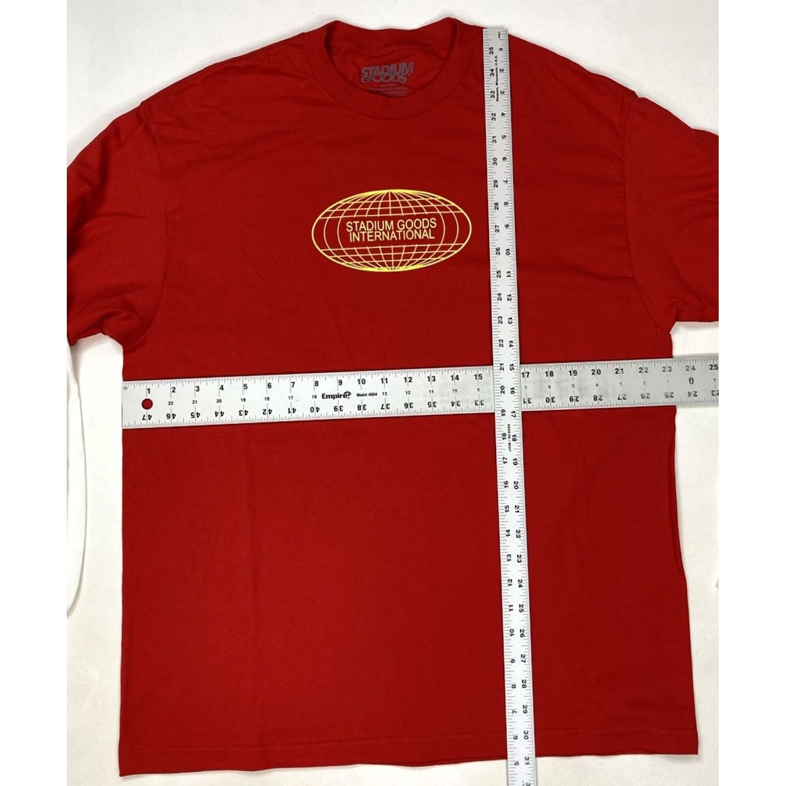 Stadium Goods Stadium Goods Graphic T-shirt Men XL Red Long Sleeve Shirt Crew Neck Size US XL / EU 56 / 4 - 6 Thumbnail