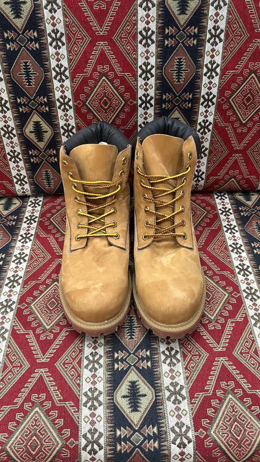 Derschütze "Yasmin V3" Boots Size 48 Timberland Style in Orange, Men's (Size 13) — image 2 of 6