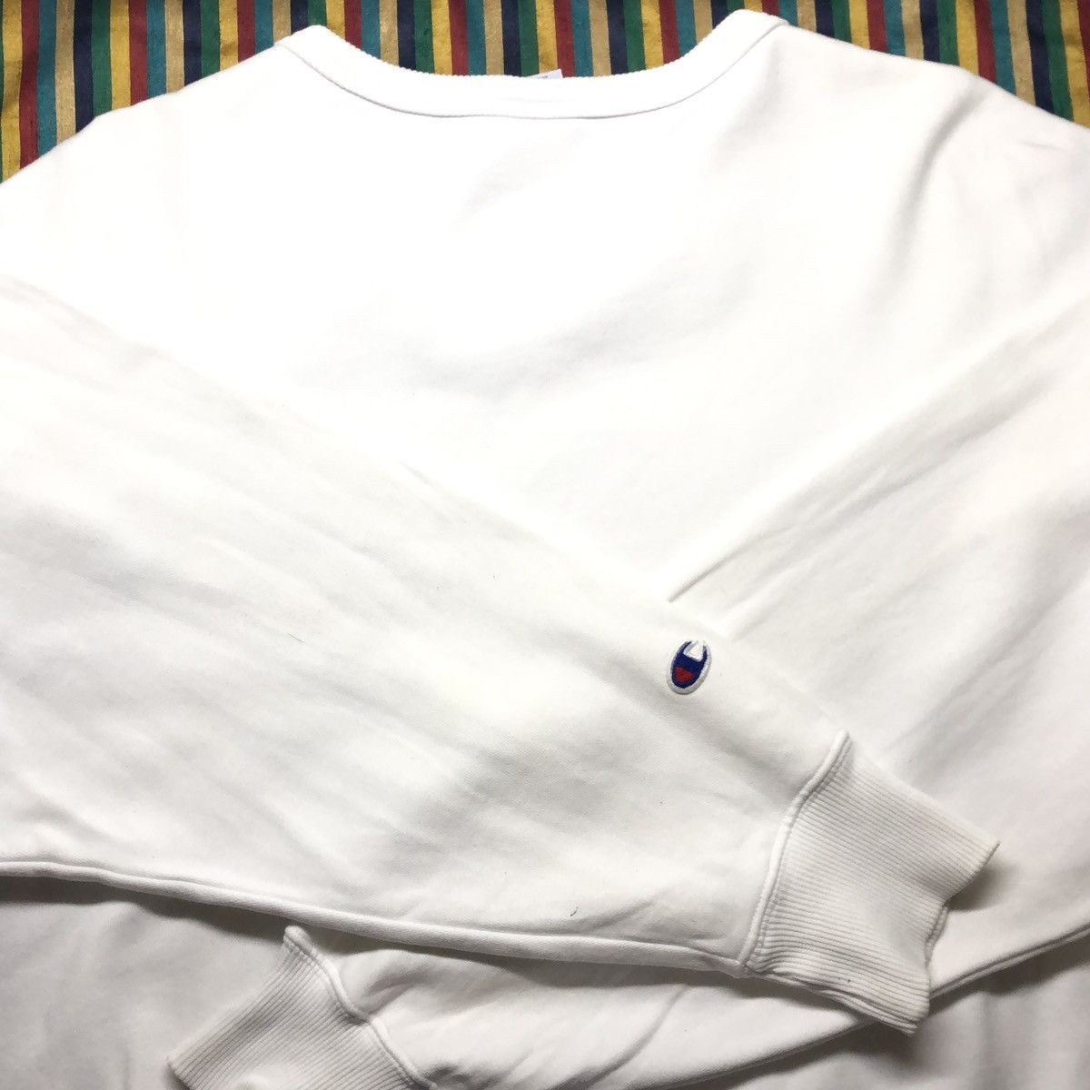 Other CHAMPION JAPAN Pullover Embroidered Sweatshirt White JAPAN Size US L / EU 52-54 / 3 - 10 Thumbnail