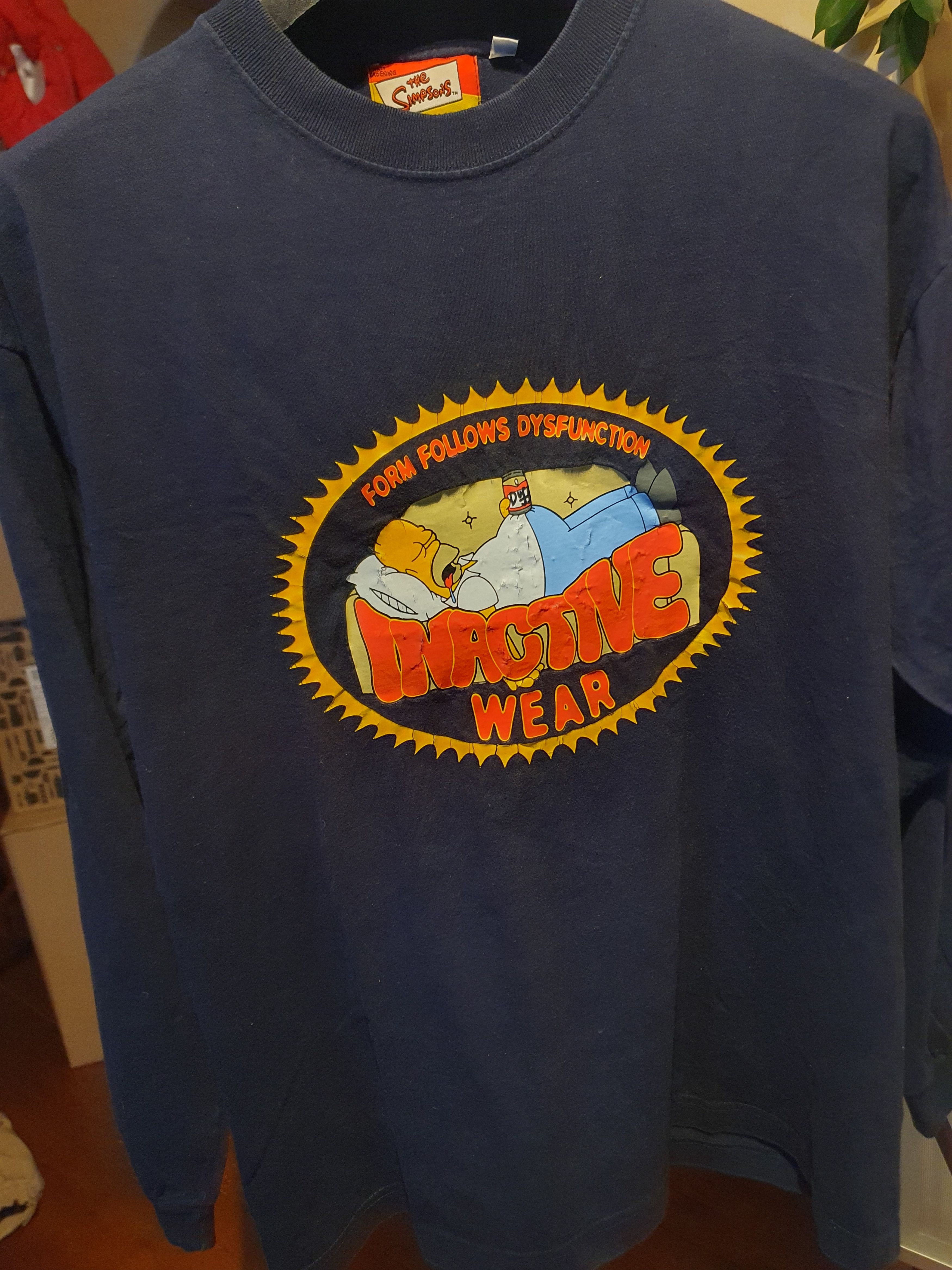 The Simpsons × Vintage The Simpsons Long Sleeve t-shirt Inactive Wear Vintage 2000 Size US M / EU 48-50 / 2 - 5 Thumbnail