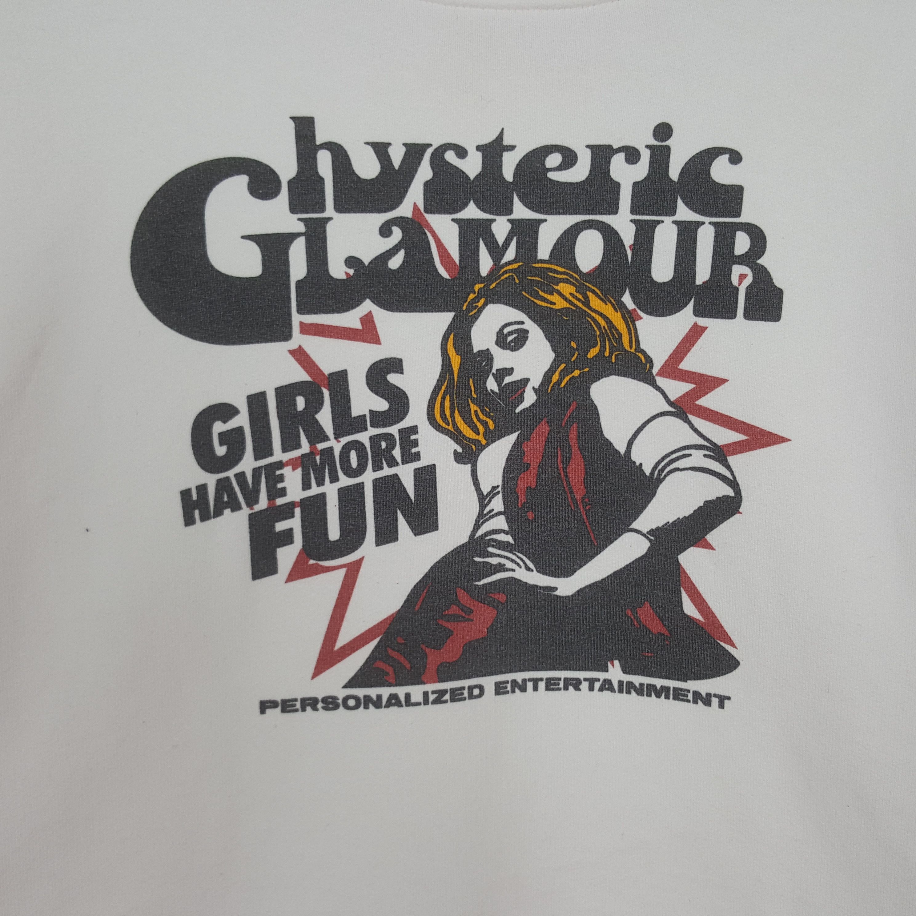 Hysteric Glamour Vintage Hysteric Glamour Zipper Style Sweatshirt Size US M / EU 48-50 / 2 - 2 Thumbnail