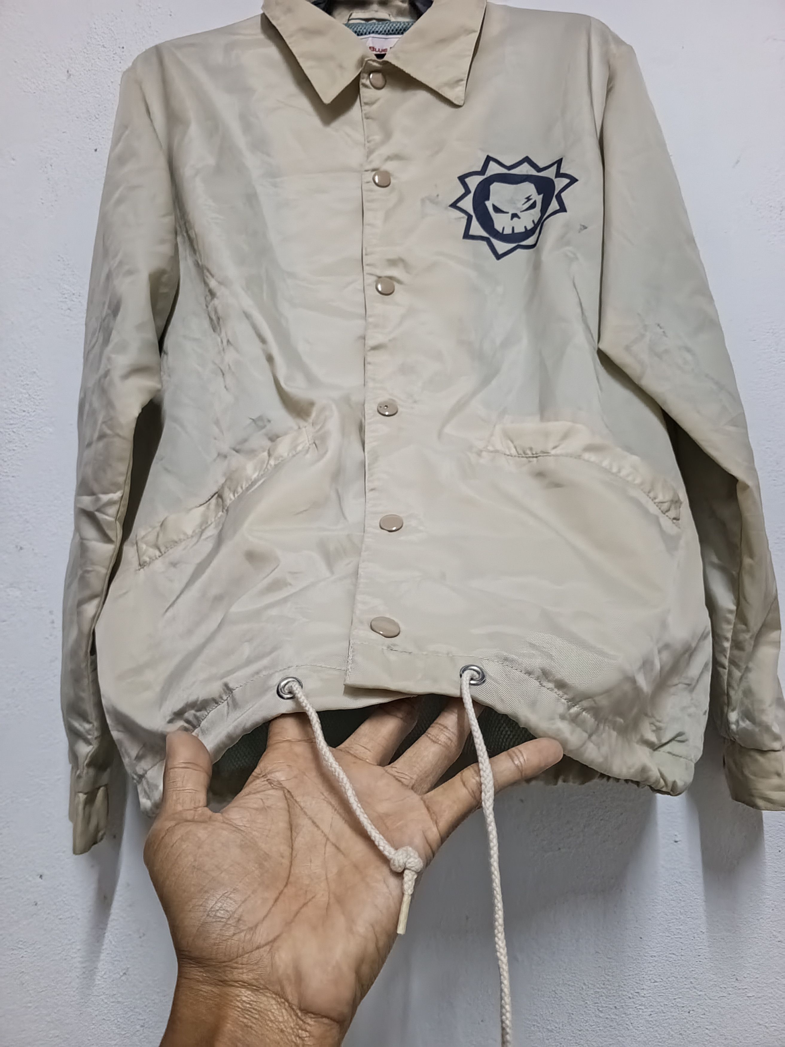 Hysteric Glamour 💥💀 skull rare💀💥BETTY'S BLUE BOY COACH JACKET SHINJI ABE Size US L / EU 52-54 / 3 - 7 Thumbnail