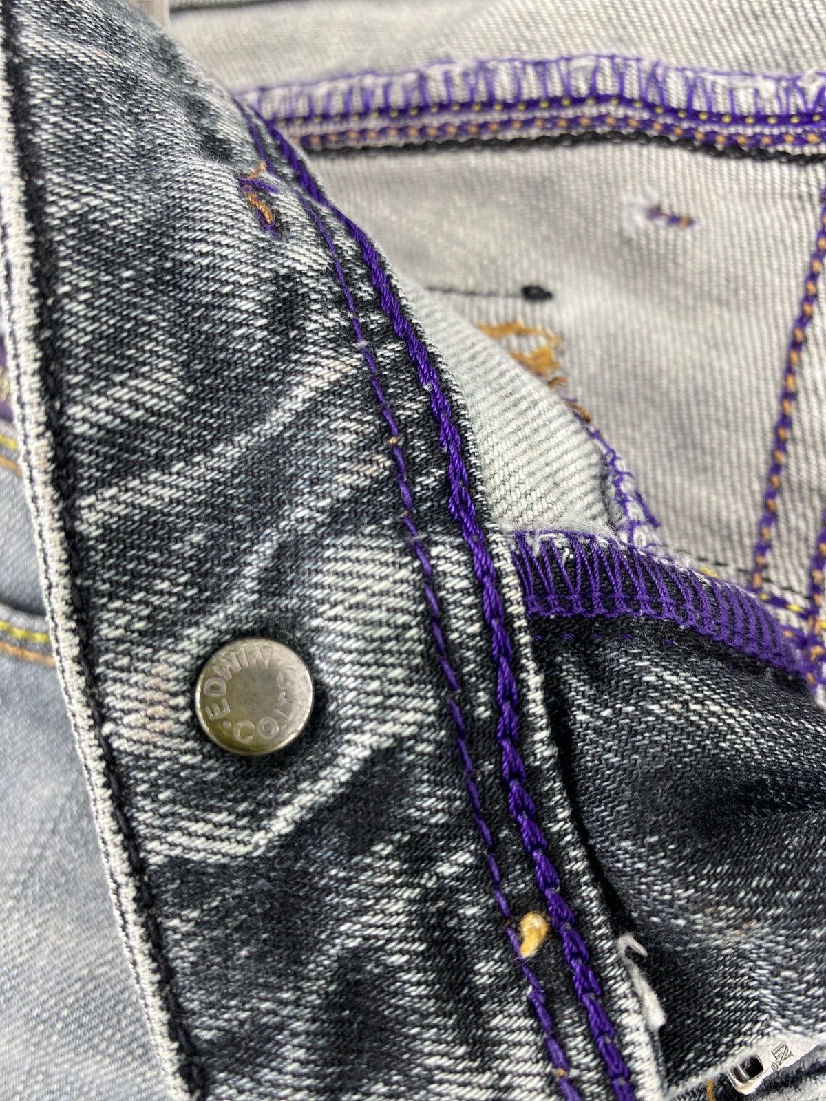 Edwin Vienus Jean by Something Edwin Jeans - J1025 Size 28" / US 6 / IT 42 - 9 Thumbnail
