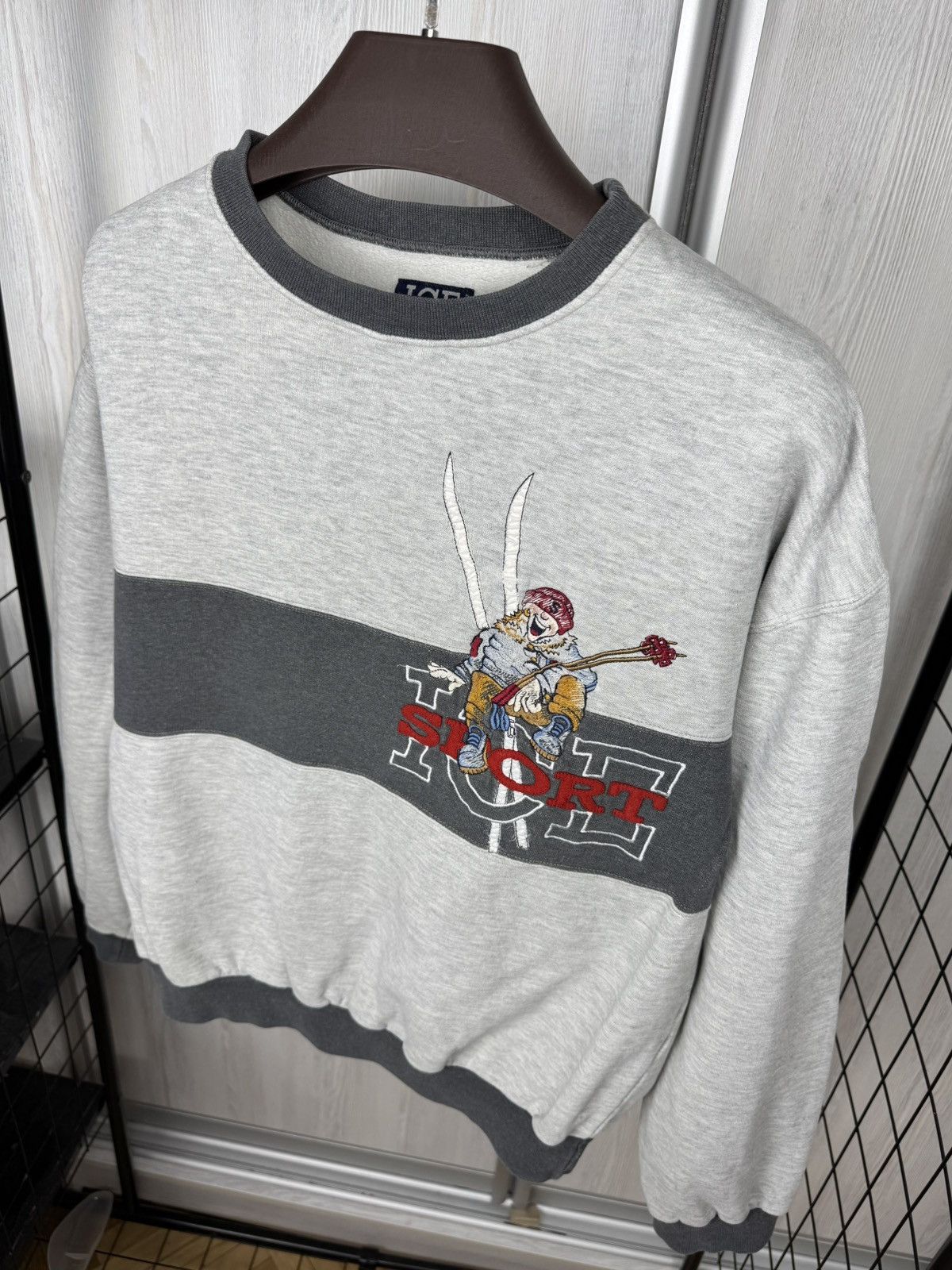 Iceberg Ice Sport by Iceberg vintage ski made in Italy sweatshirt Size US XL / EU 56 / 4 - 6 Thumbnail