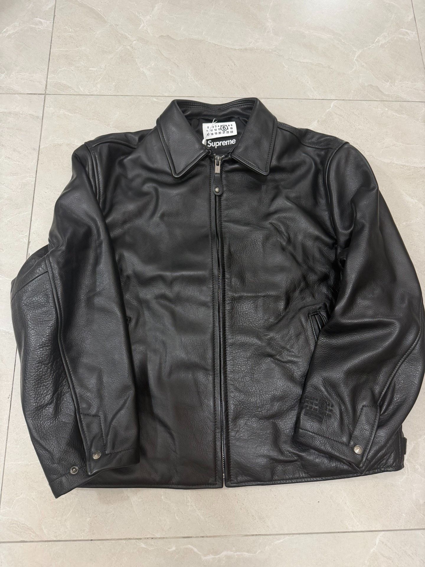 Supreme®/Schott® Leather Clip Jacket M Spring/Summer 2025 Preview – Supreme