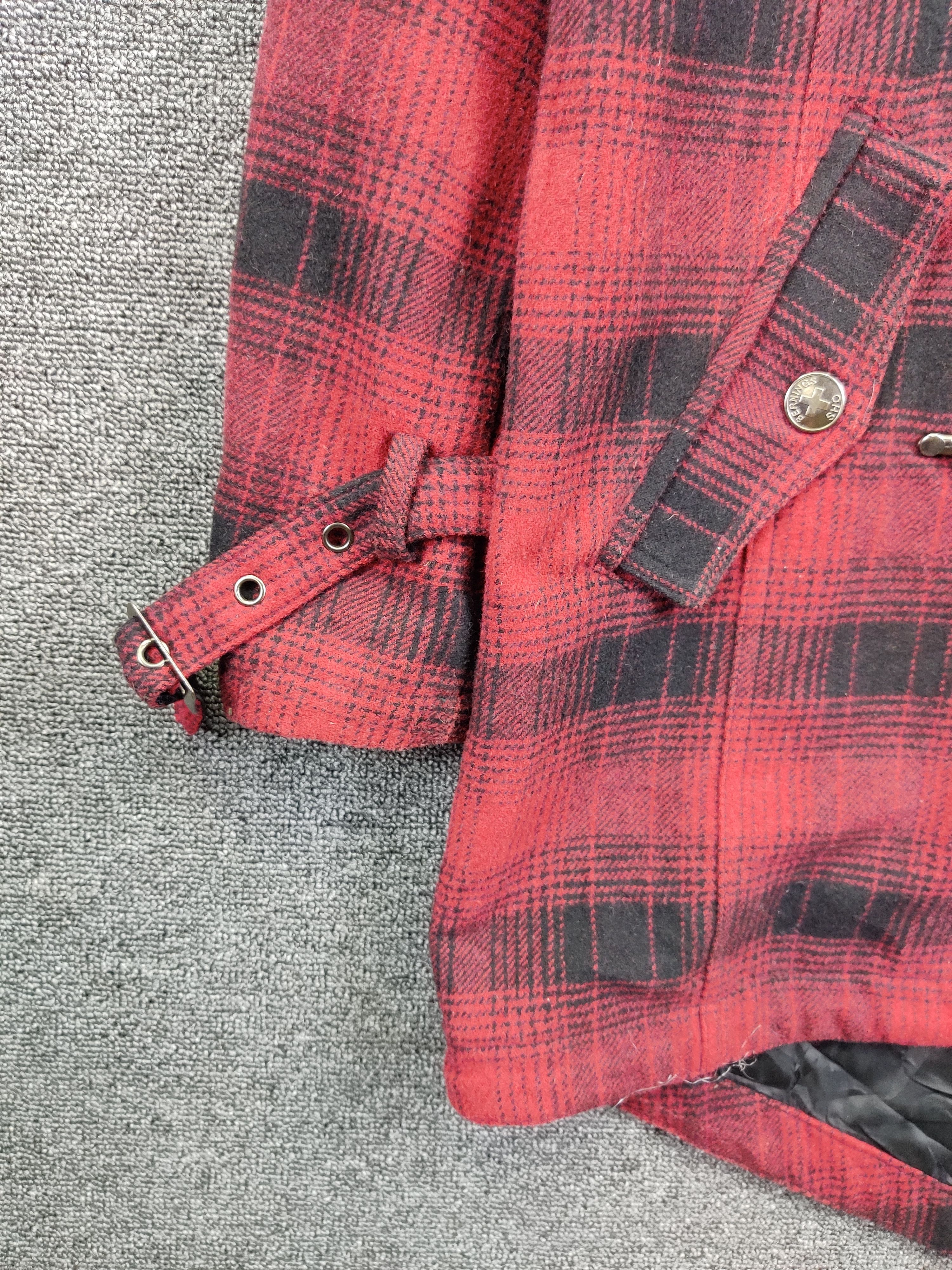 BERNINGS SHO Vintage Berning Sho Wool Fireman Fur Parka Fishtail Size US M / EU 48-50 / 2 - 4 Thumbnail