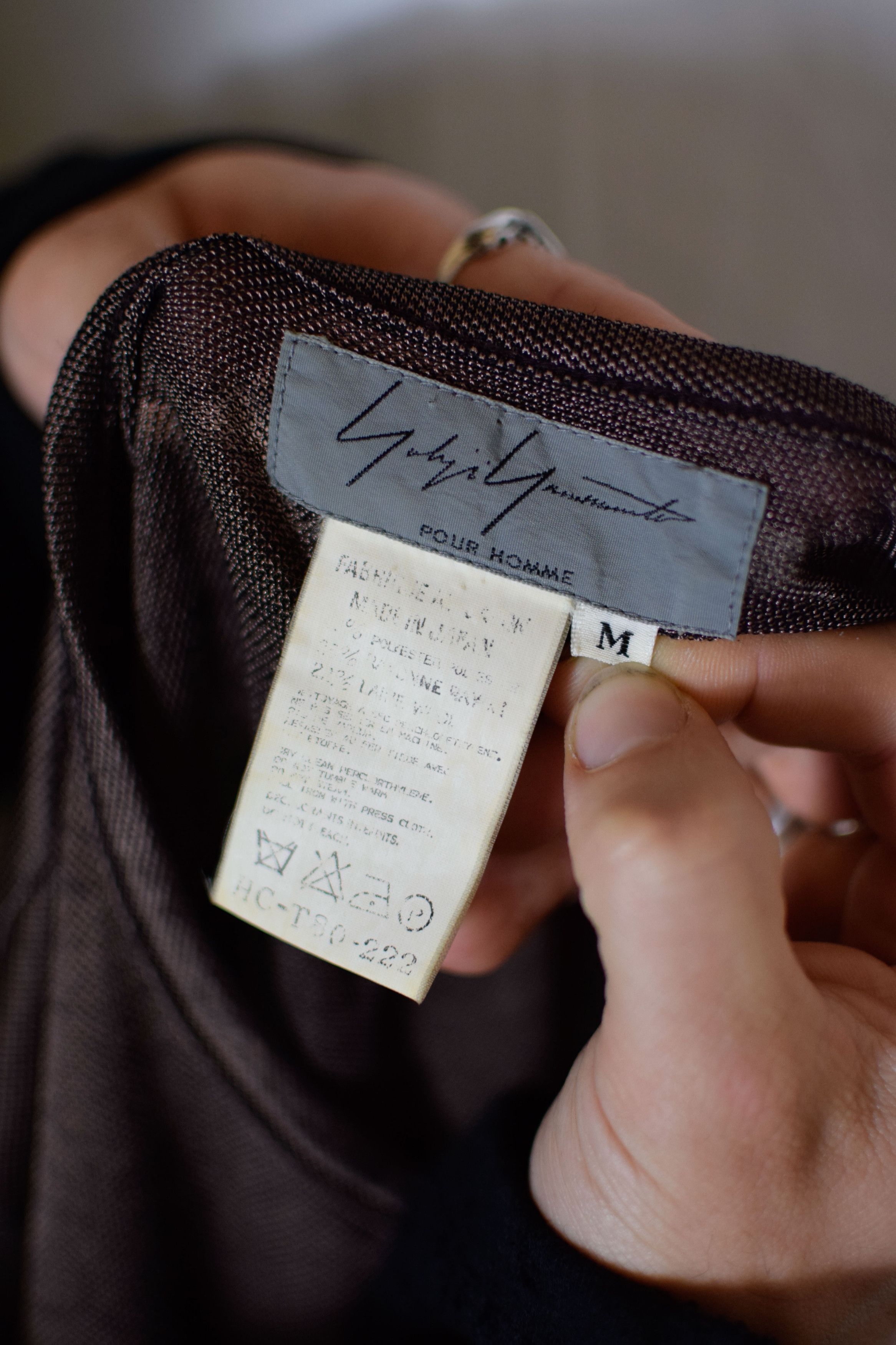 Yohji Yamamoto YYPH Archive SS99 Top - HC-T80-222 Size US M / EU 48-50 / 2 - 7 Thumbnail